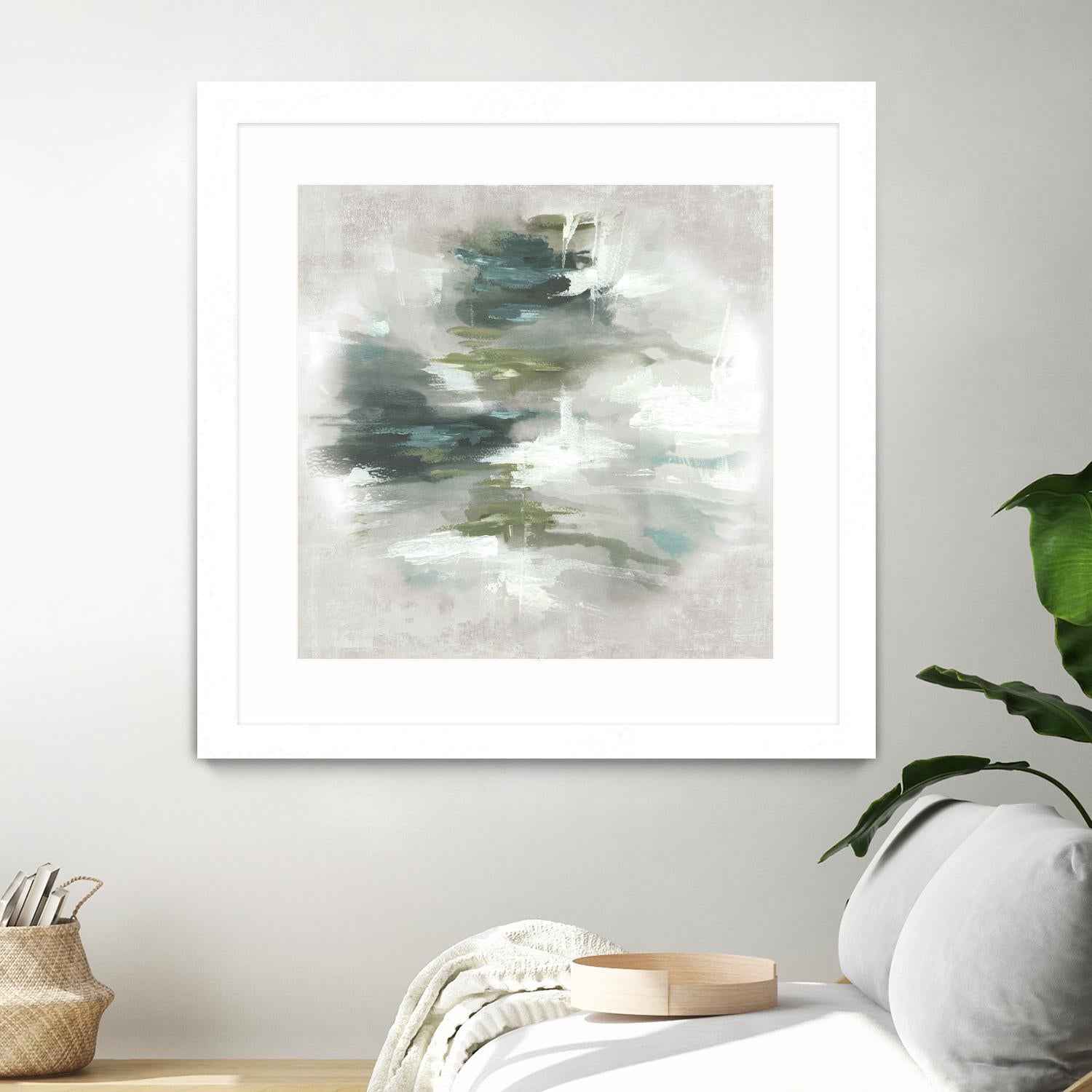 Sunset Glow II by PI Studio on GIANT ART - grey abstract