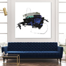Splash I by PI Studio on GIANT ART - white abstract