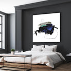 Splash I by PI Studio on GIANT ART - white abstract