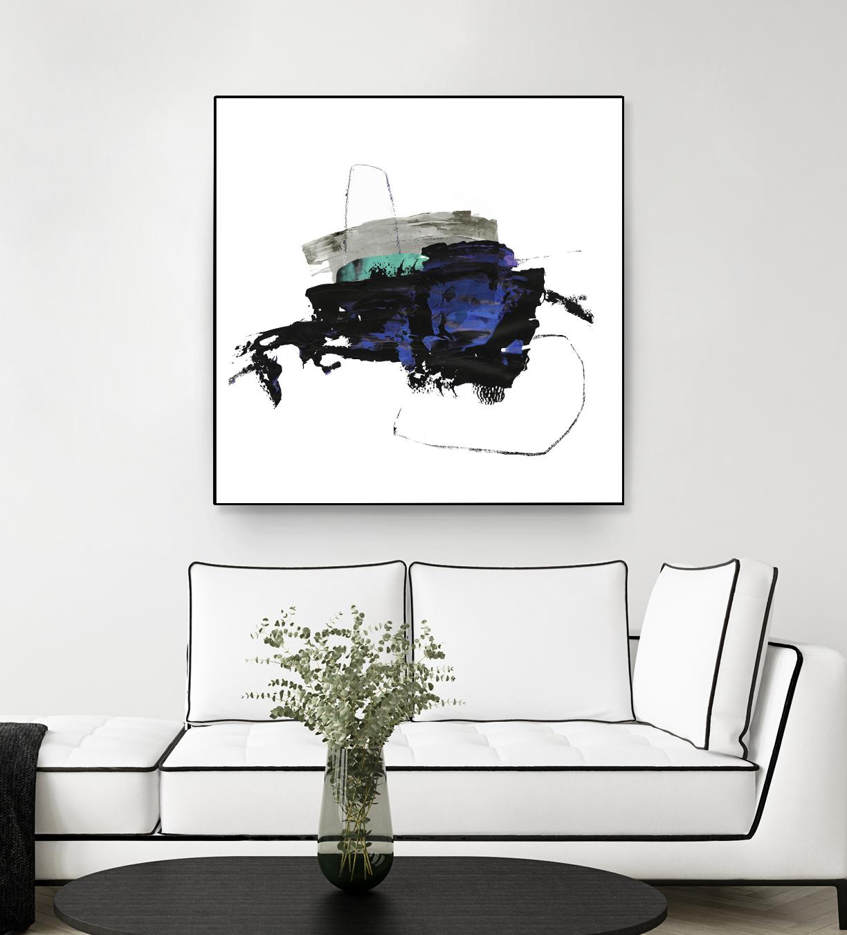 Splash I by PI Studio on GIANT ART - white abstract
