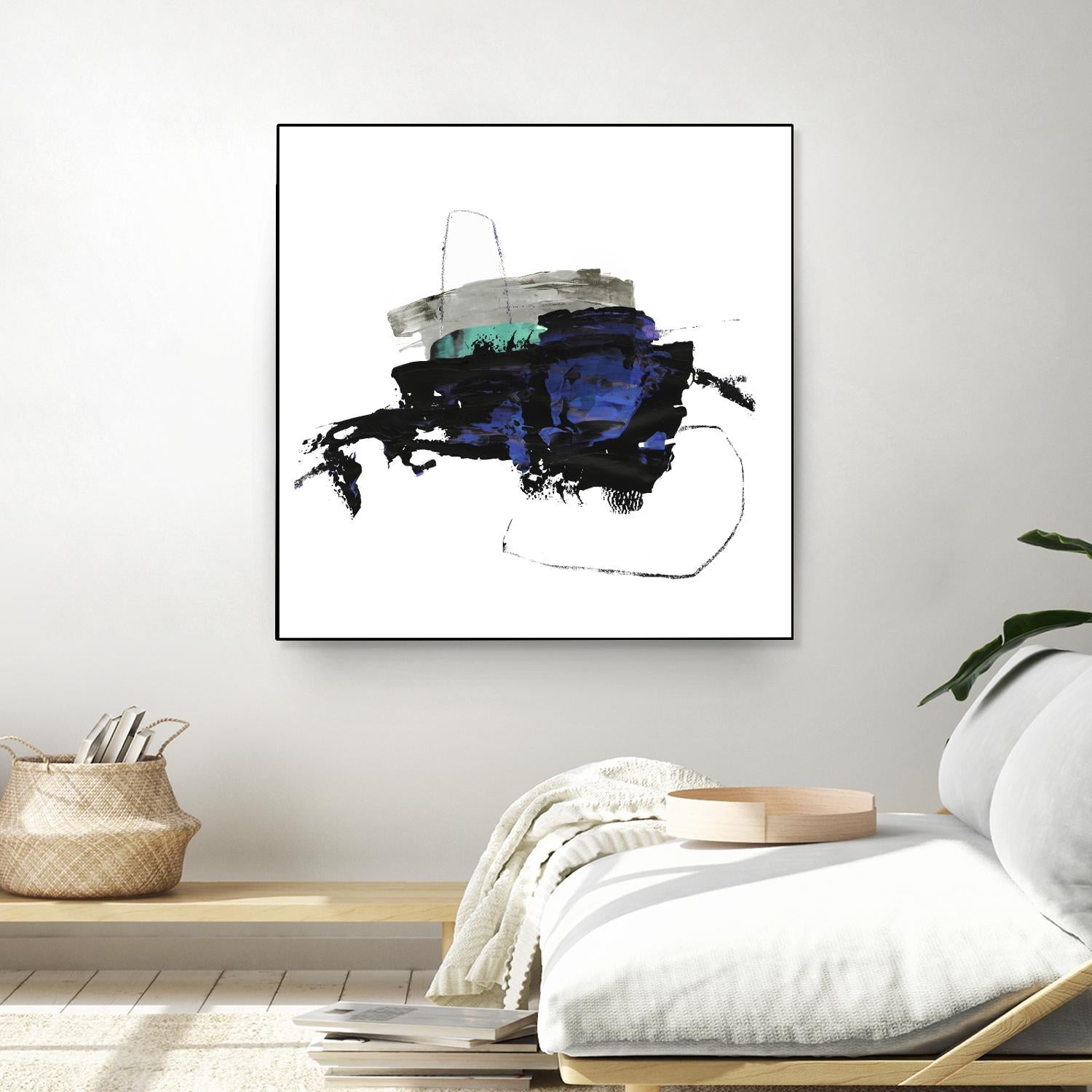 Splash I by PI Studio on GIANT ART - white abstract