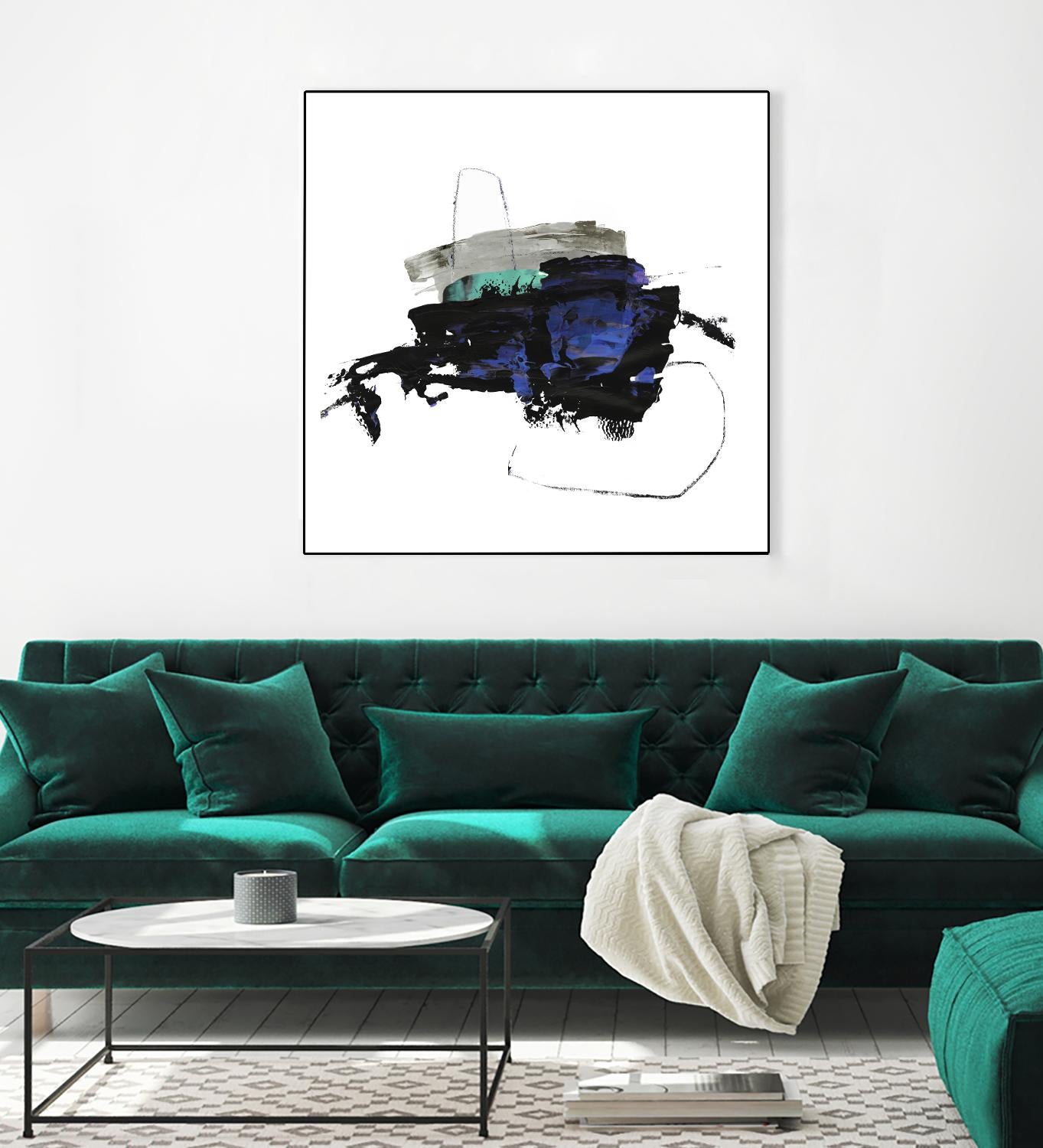 Splash I by PI Studio on GIANT ART - white abstract