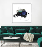 Splash I by PI Studio on GIANT ART - white abstract