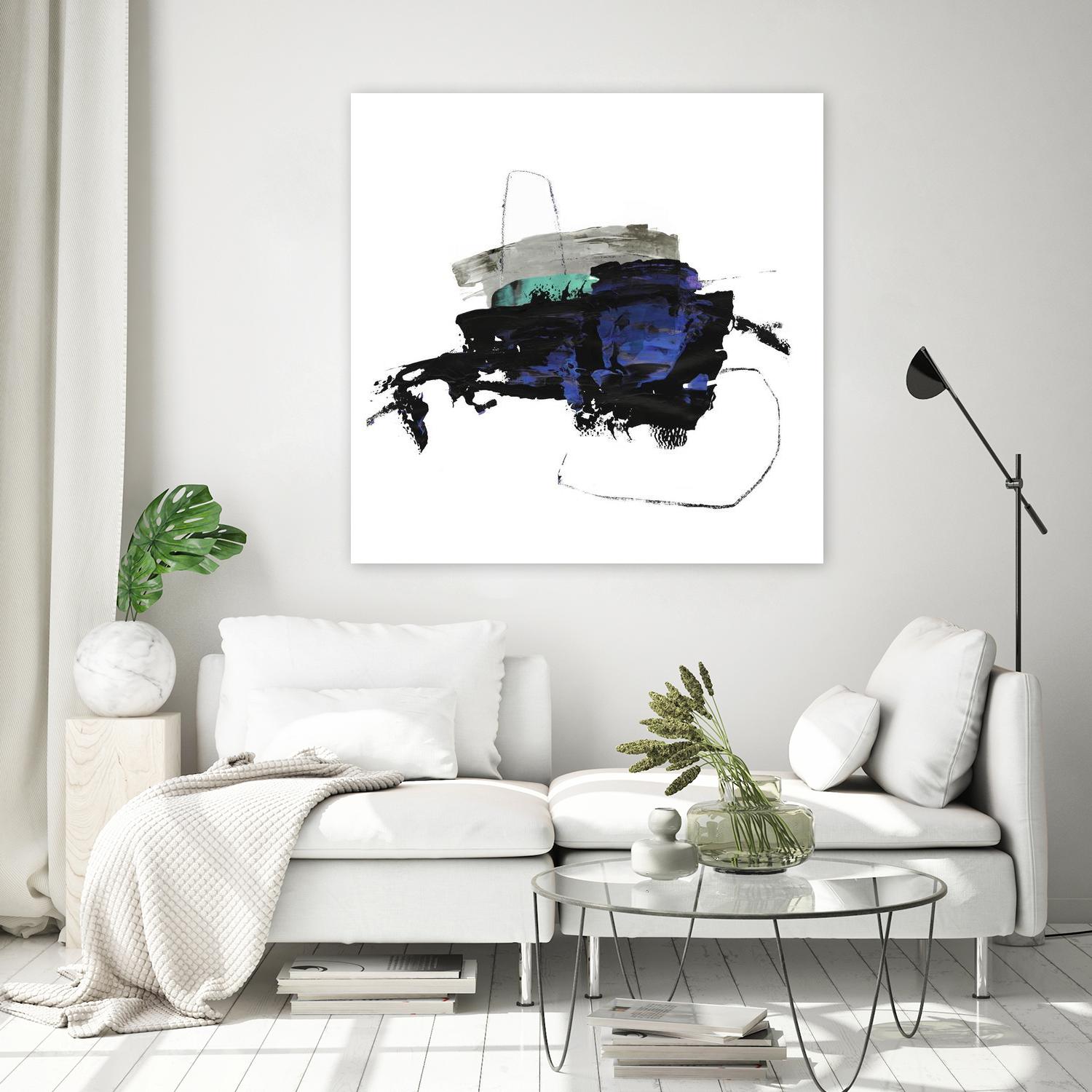 Splash I by PI Studio on GIANT ART - white abstract