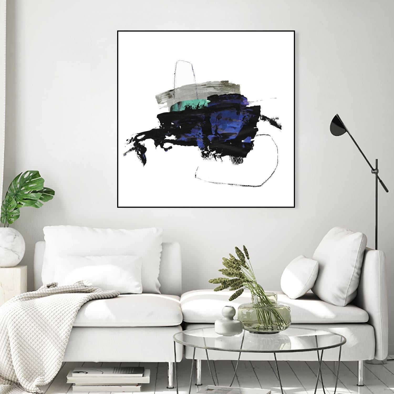Splash I by PI Studio on GIANT ART - white abstract