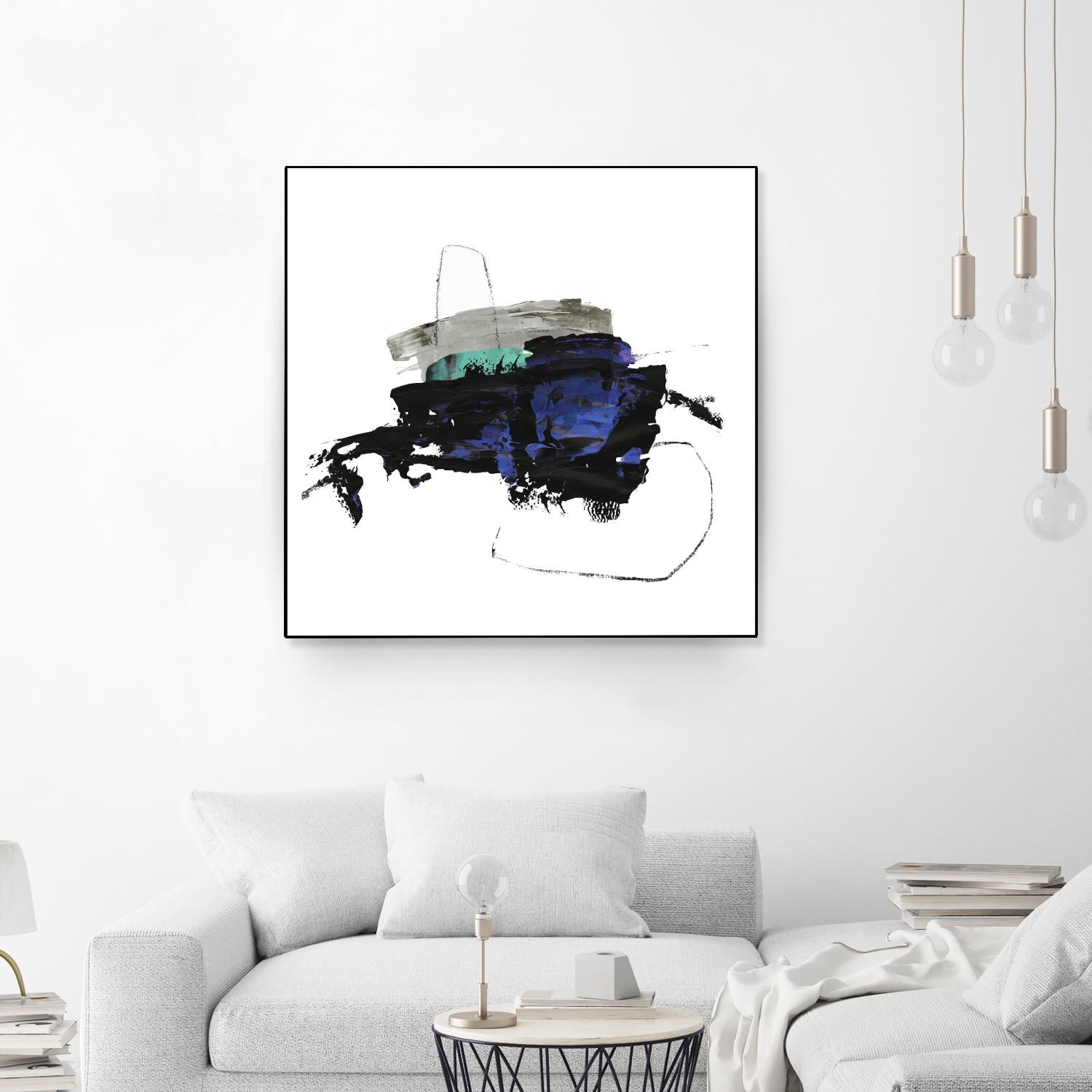 Splash I by PI Studio on GIANT ART - white abstract