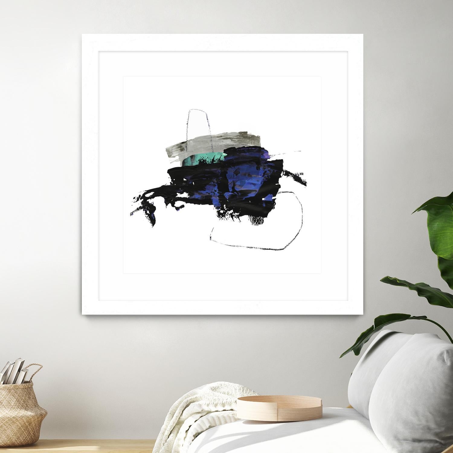 Splash I by PI Studio on GIANT ART - white abstract
