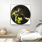 Yellow Vanguard I by PI Studio on GIANT ART - brown contemporary