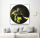 Yellow Vanguard I by PI Studio on GIANT ART - brown contemporary
