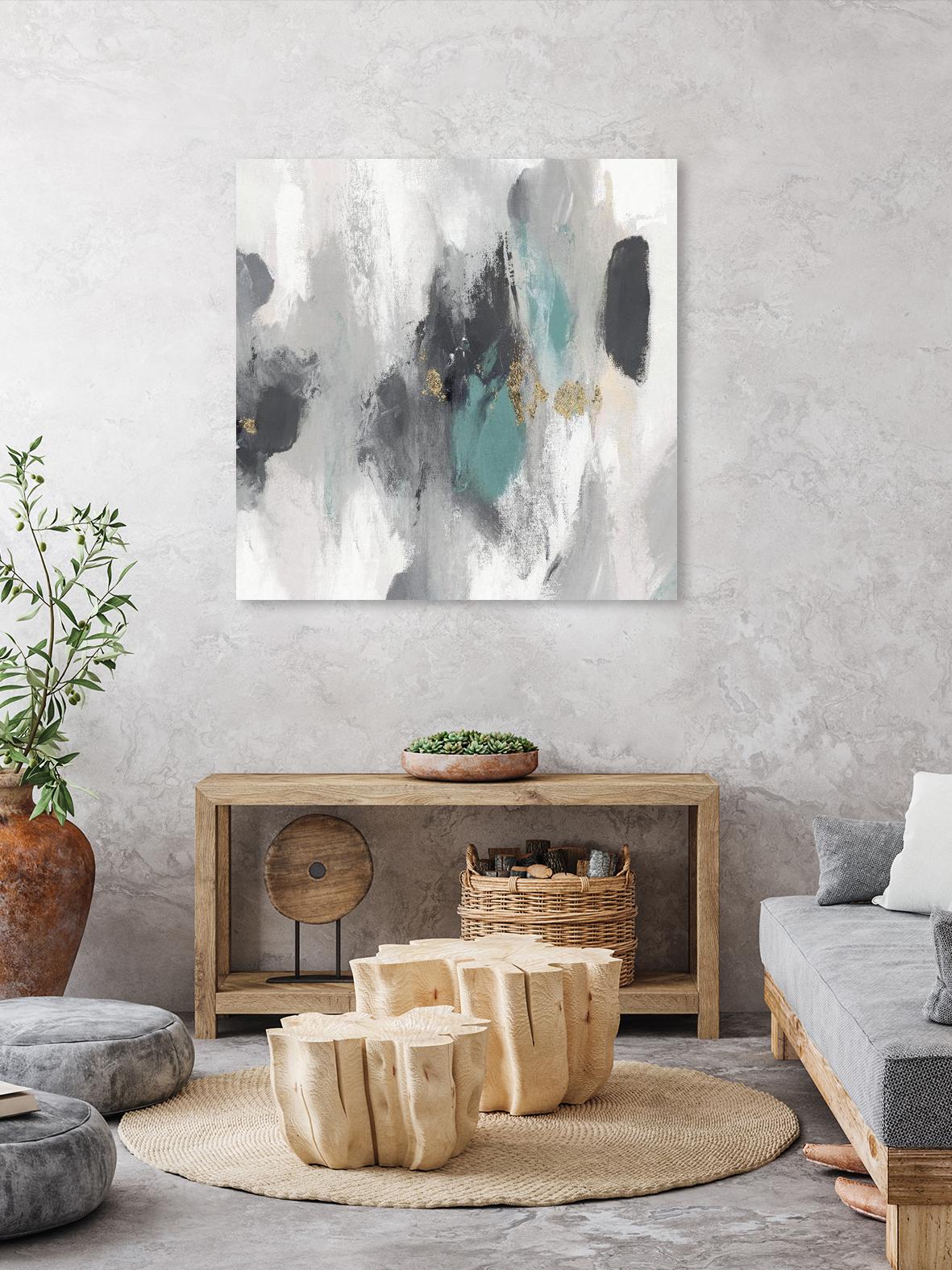 Gray Days I by PI Studio on GIANT ART - white abstract