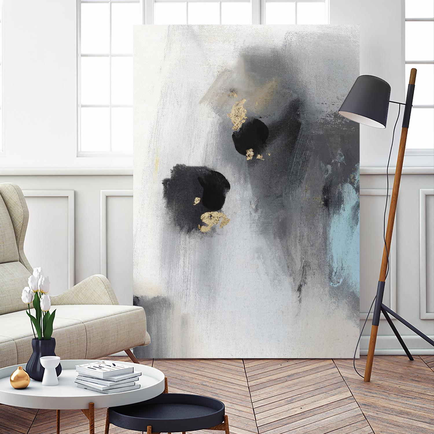 Foggy Days II by PI Studio on GIANT ART - black abstract