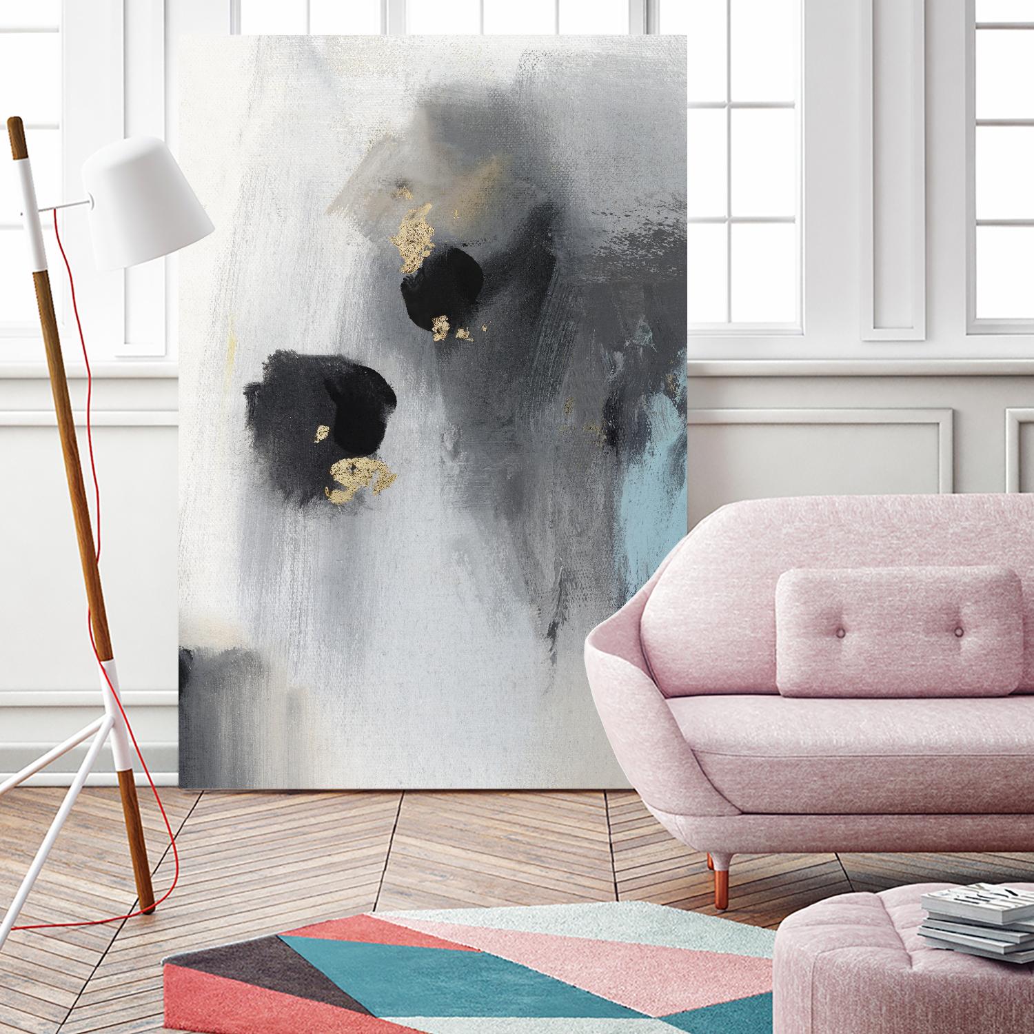 Foggy Days II by PI Studio on GIANT ART - black abstract