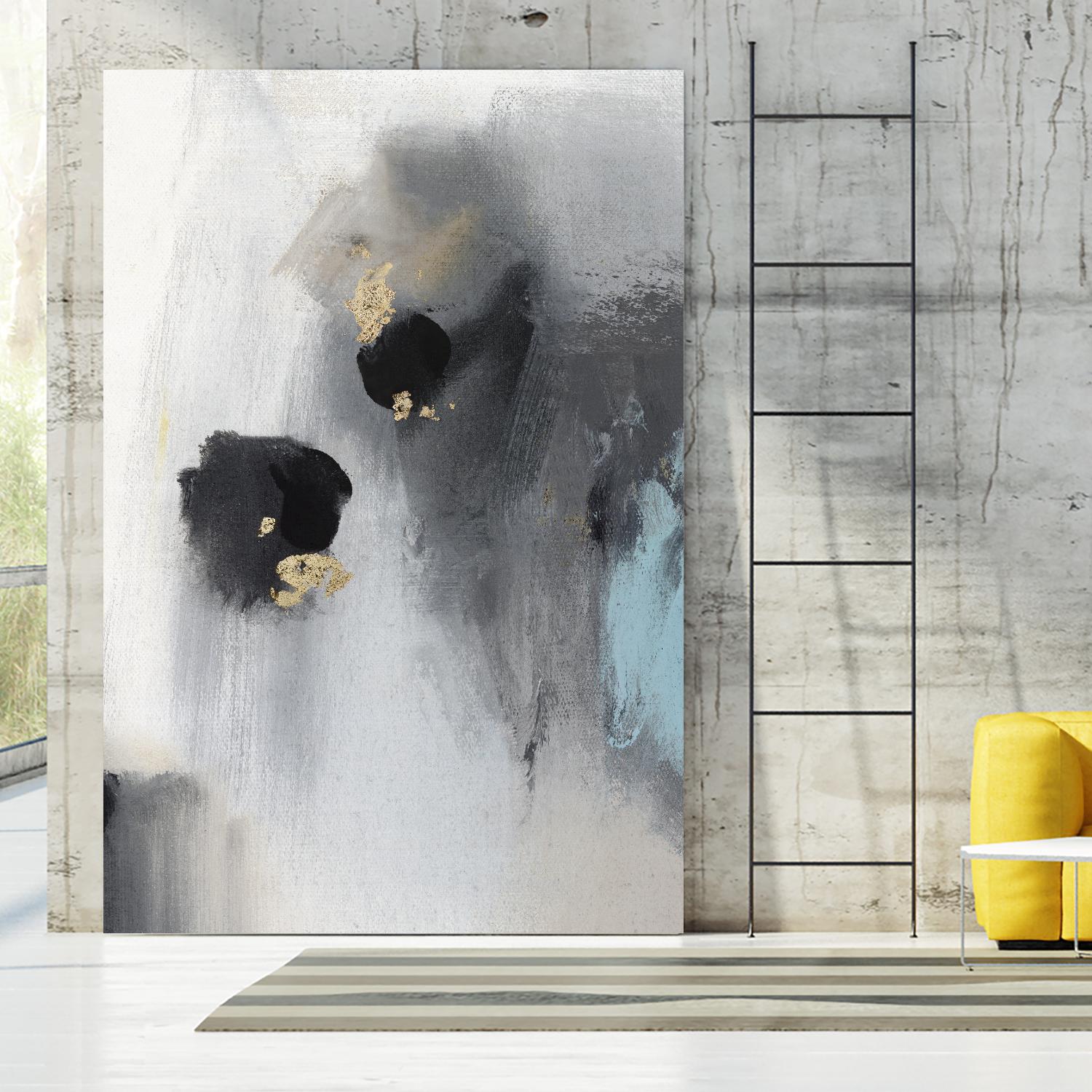 Foggy Days II by PI Studio on GIANT ART - black abstract