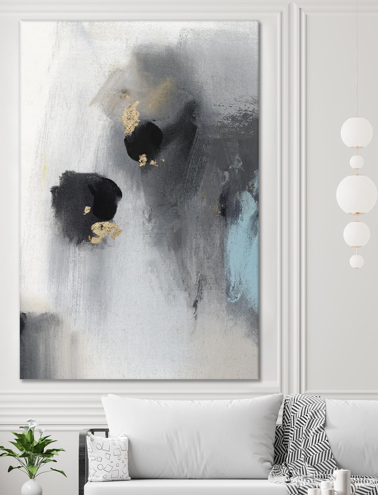 Foggy Days II by PI Studio on GIANT ART - black abstract