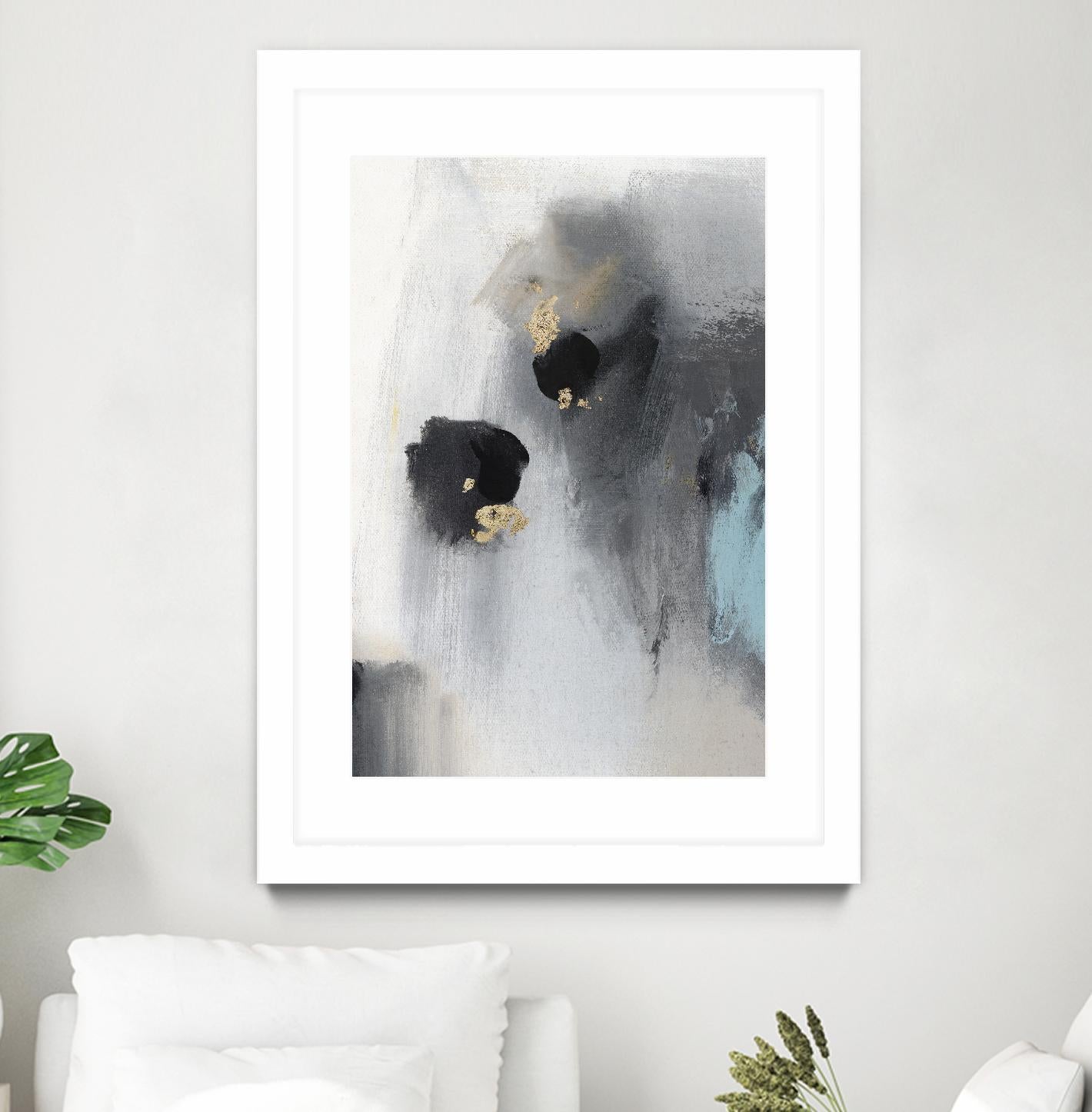 Foggy Days II by PI Studio on GIANT ART - black abstract