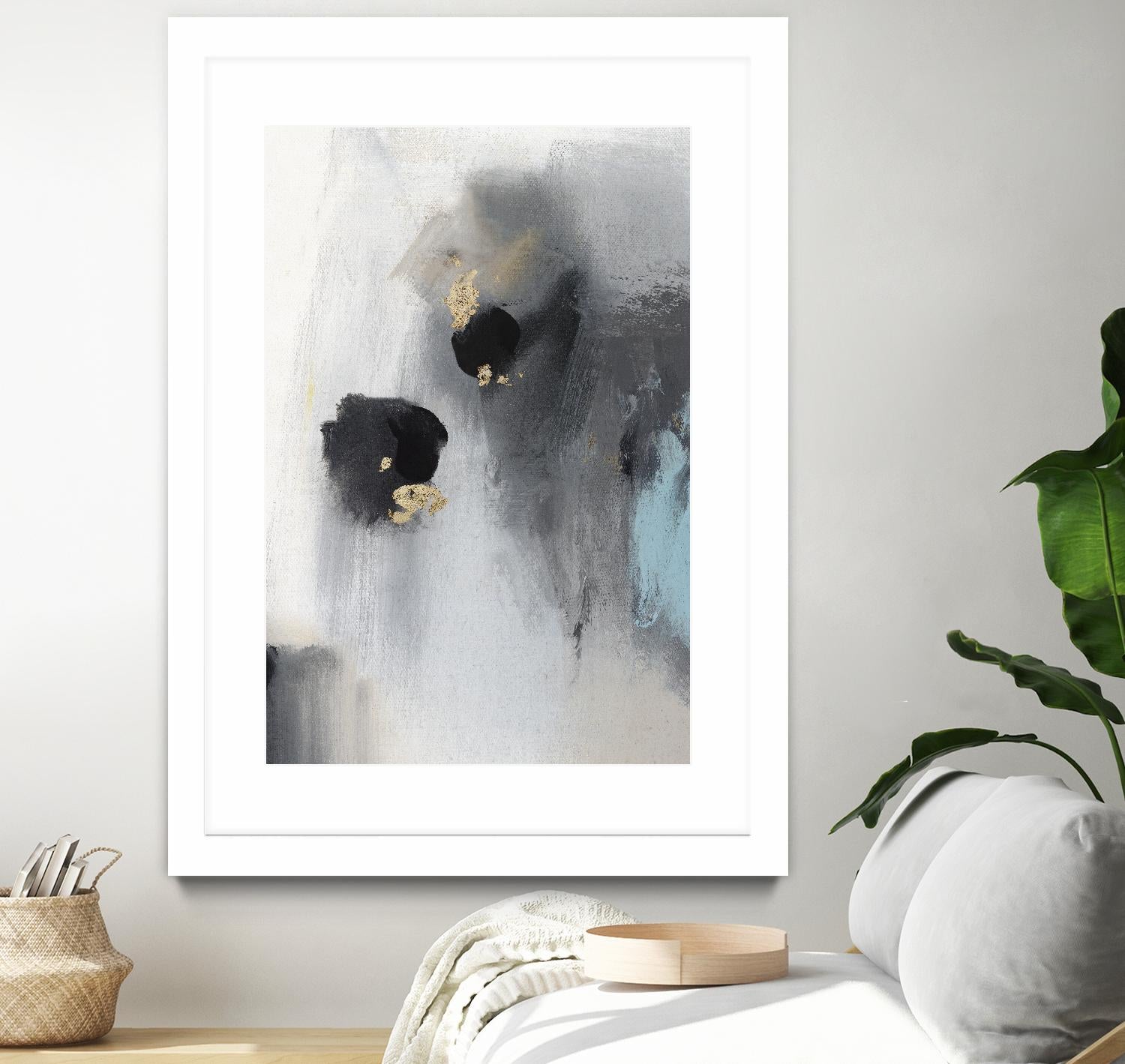 Foggy Days II by PI Studio on GIANT ART - black abstract