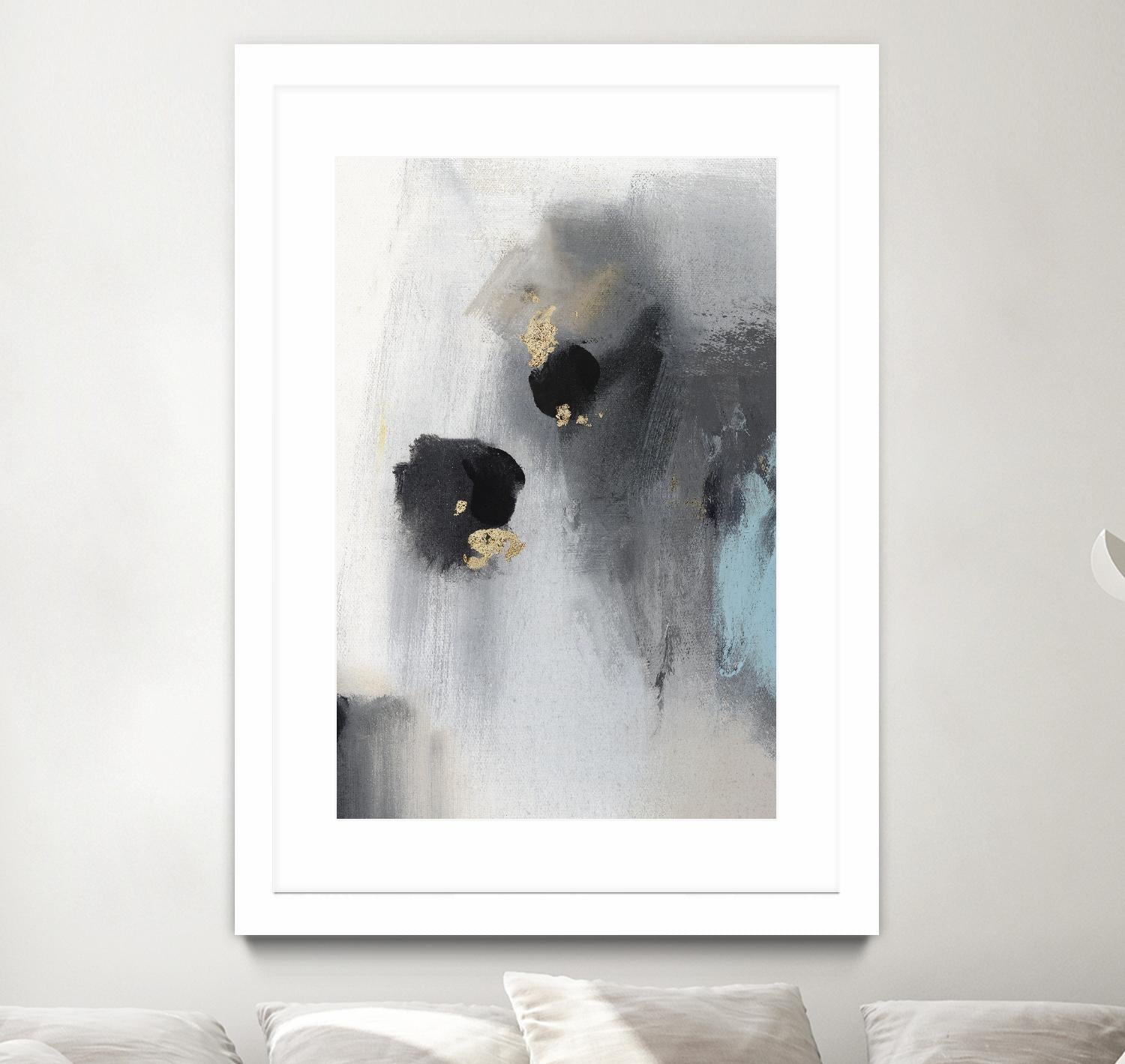 Foggy Days II by PI Studio on GIANT ART - black abstract
