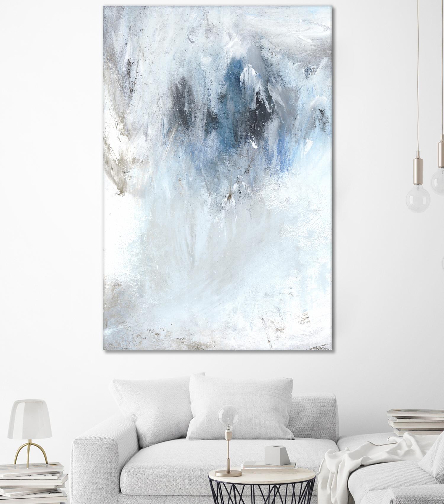 Winter Wonderland II by PI Studio on GIANT ART - blue abstract