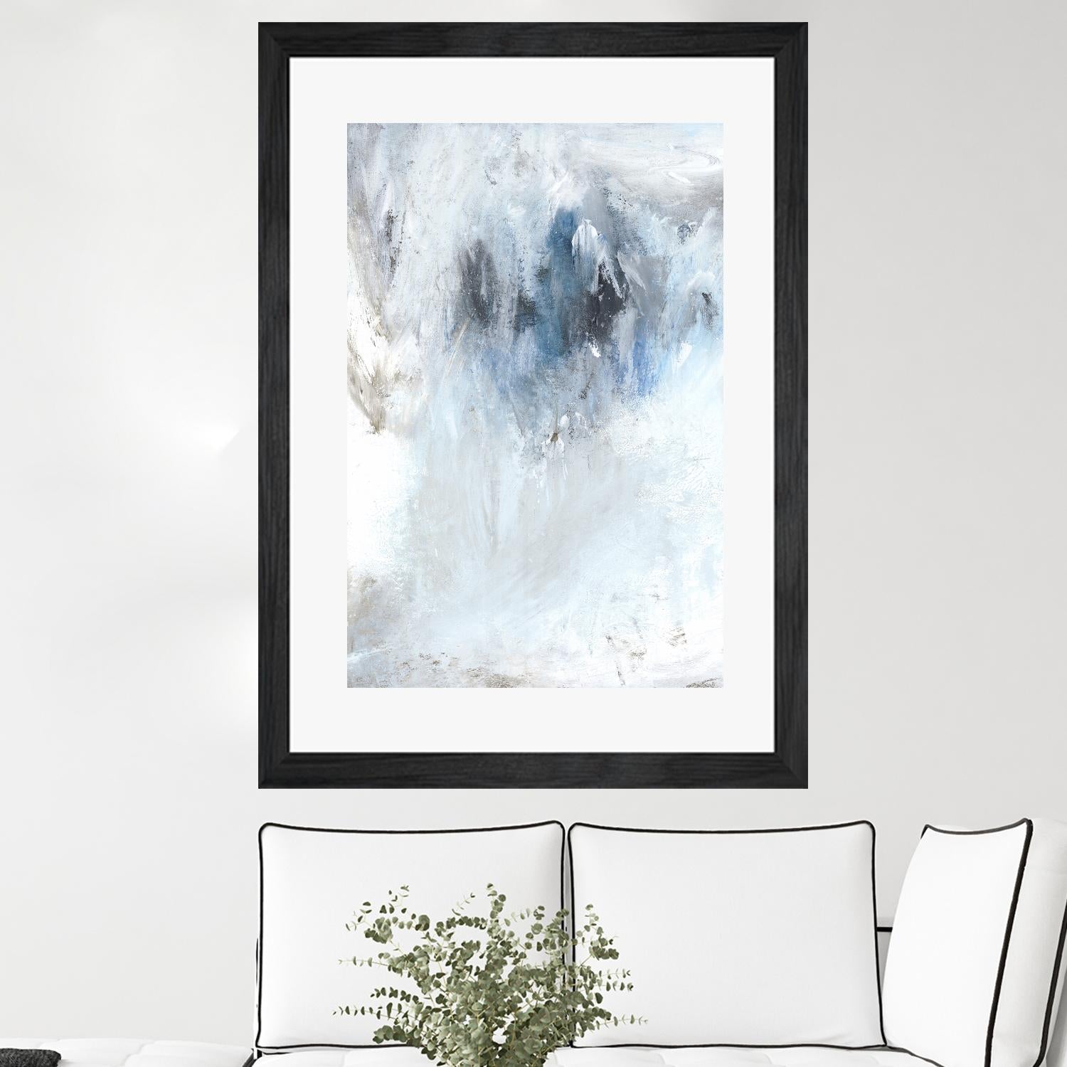 Winter Wonderland II by PI Studio on GIANT ART - blue abstract