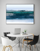 Smooth Blue by PI Studio on GIANT ART - blue abstract