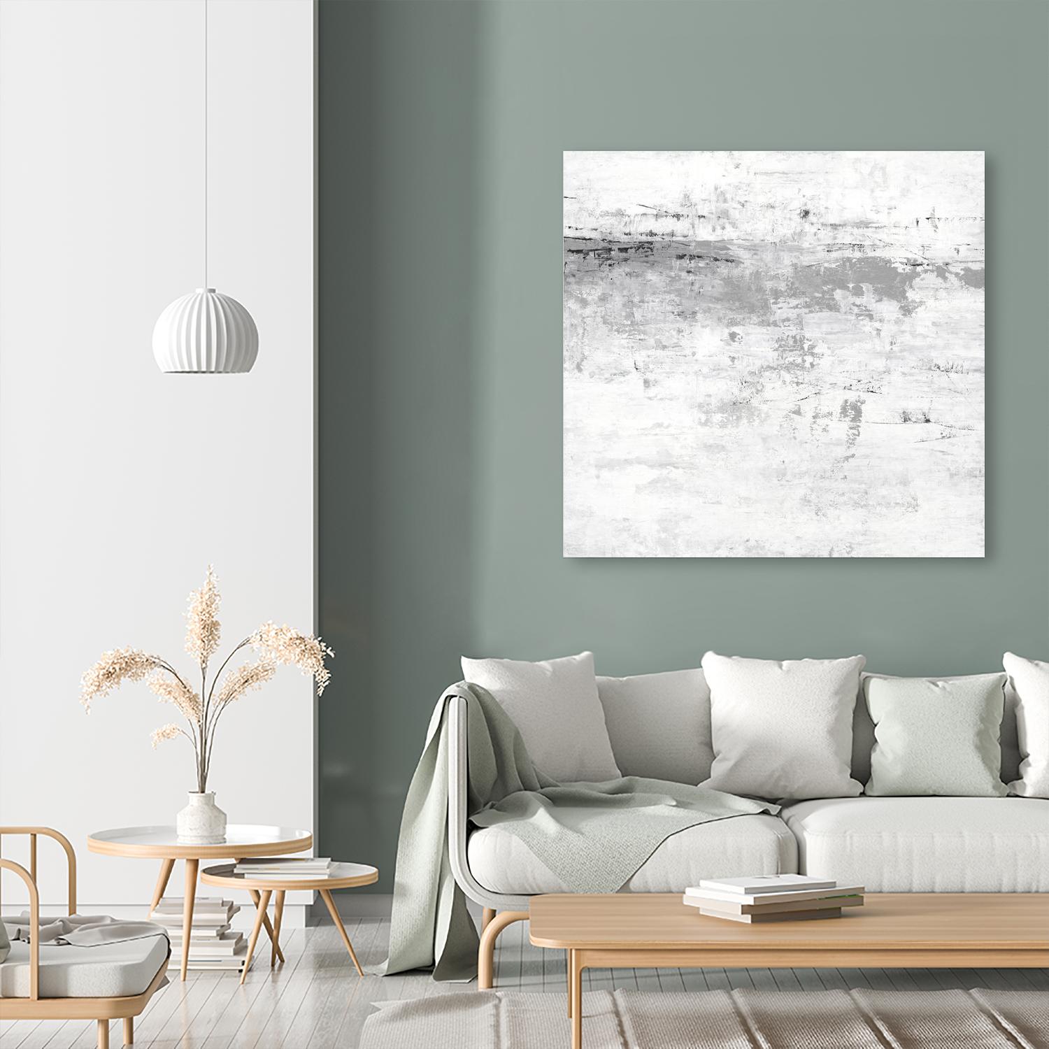 Blizzard I by PI Studio on GIANT ART - grey abstract