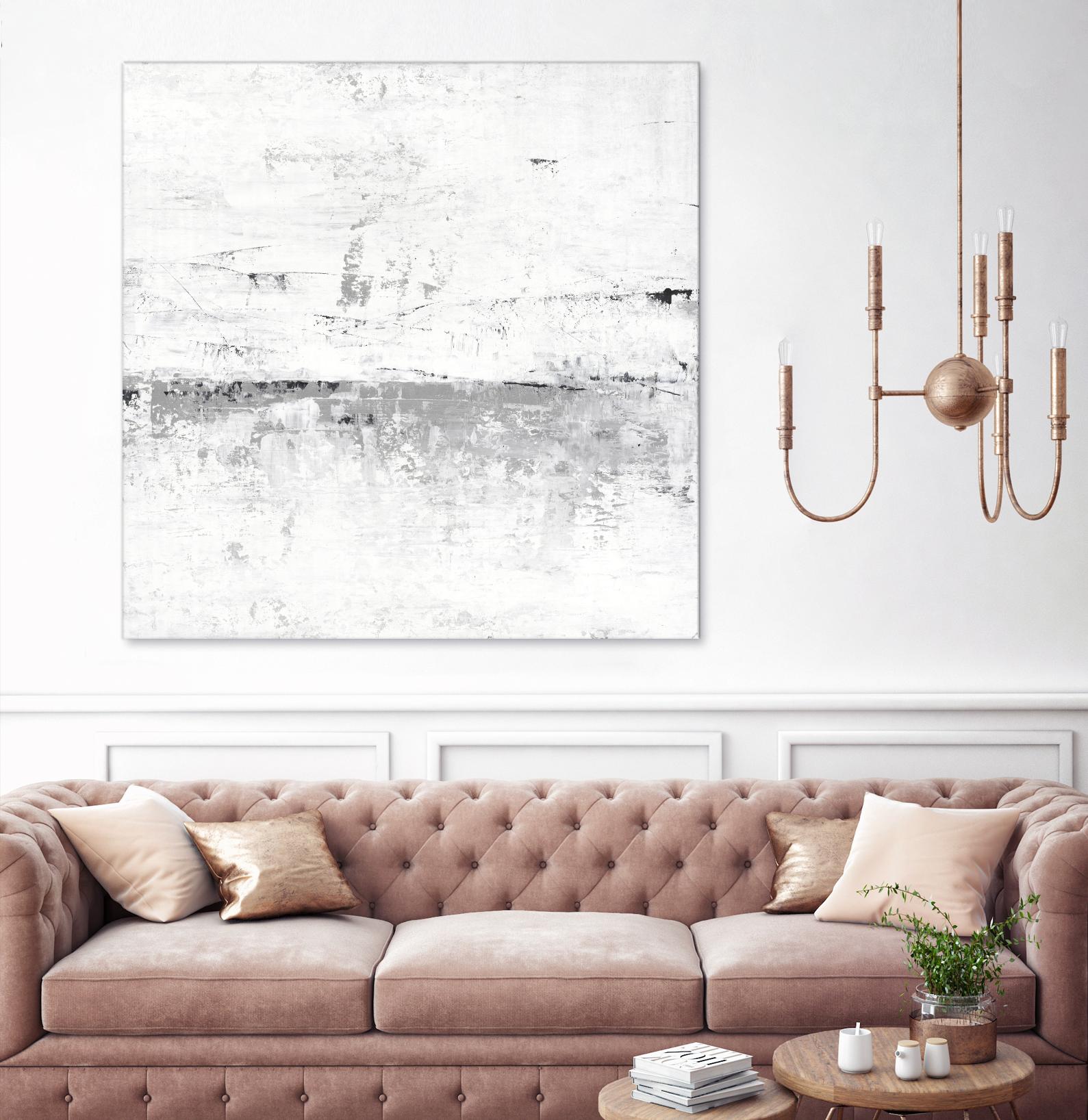 Blizzard II by PI Studio on GIANT ART - grey abstract
