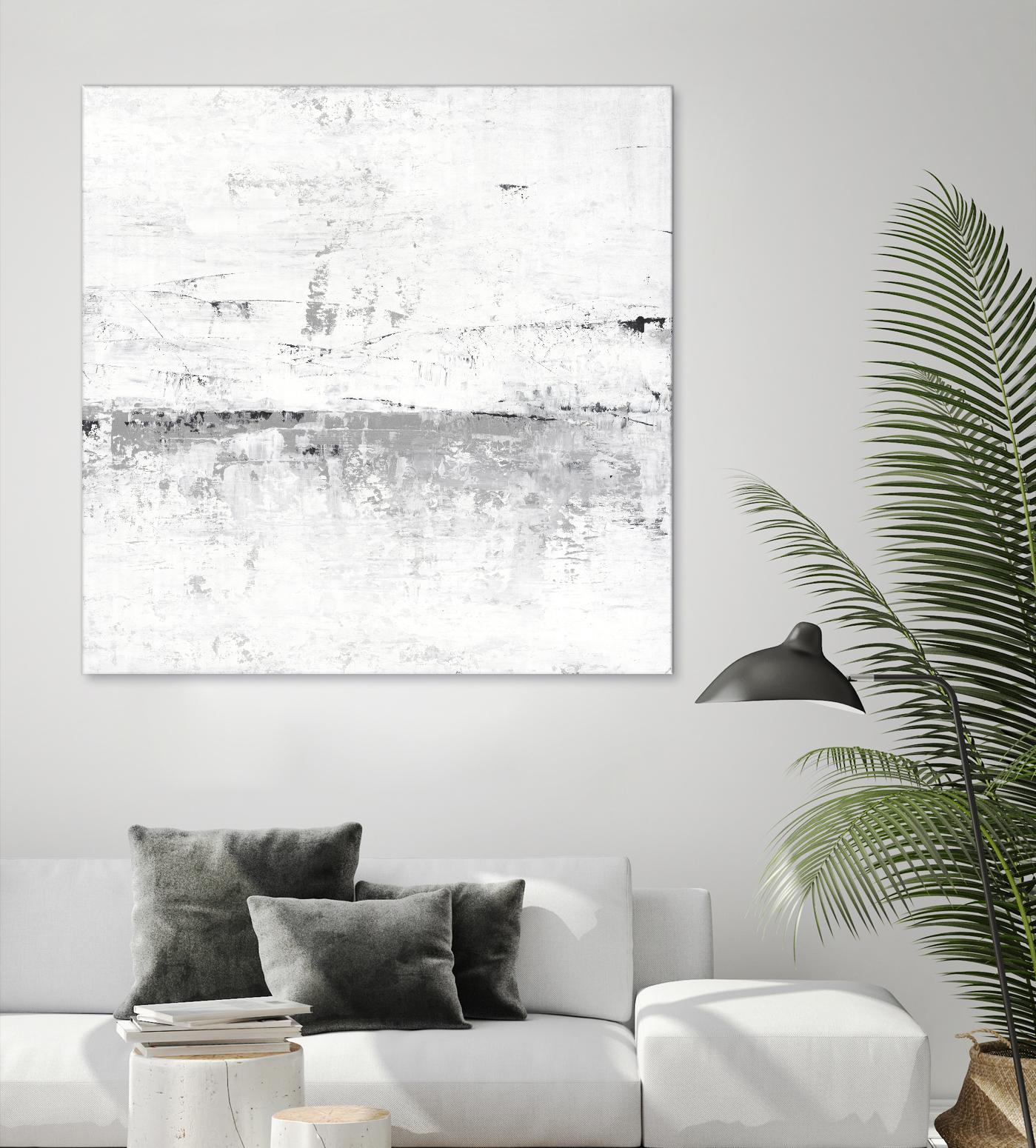 Blizzard II by PI Studio on GIANT ART - grey abstract