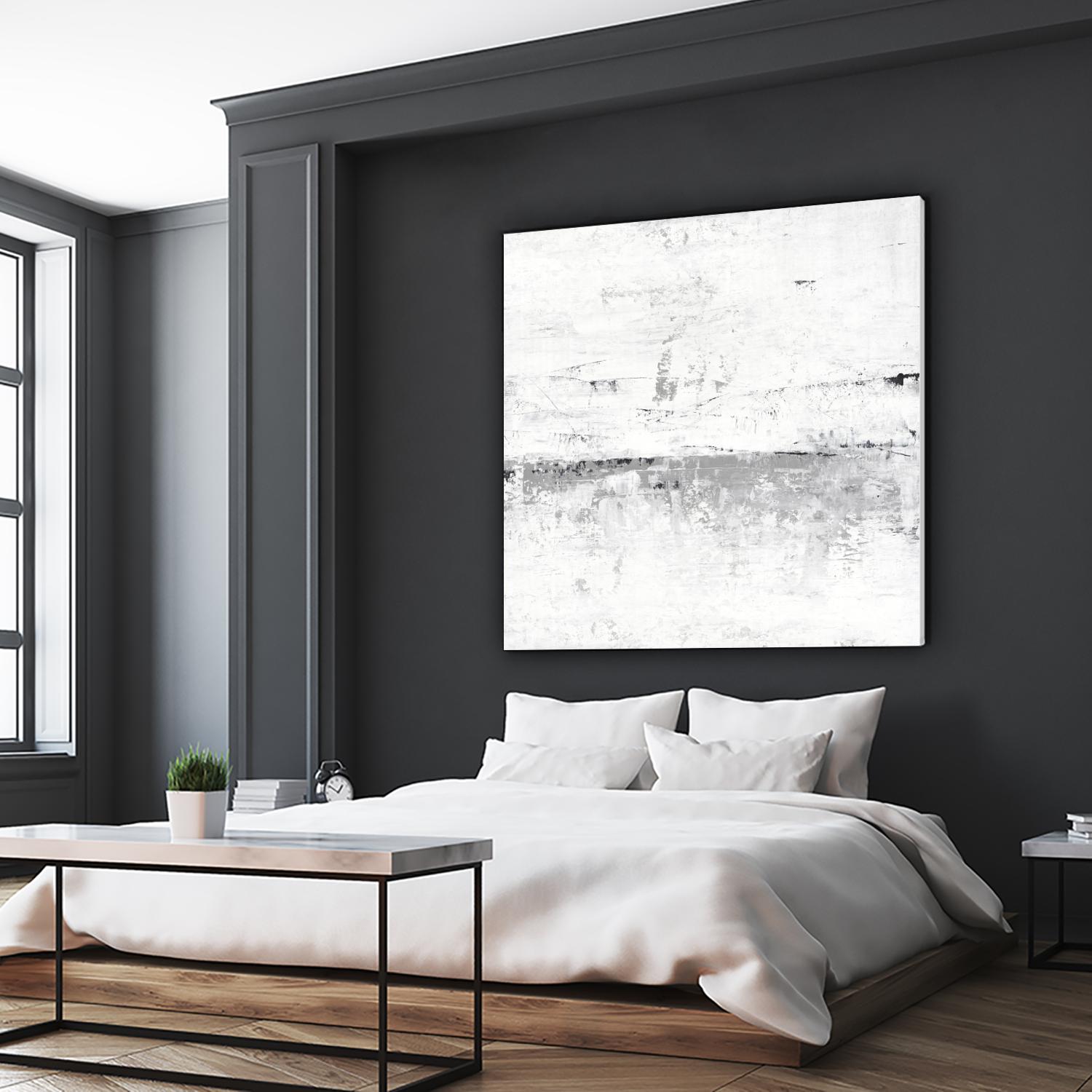 Blizzard II by PI Studio on GIANT ART - grey abstract