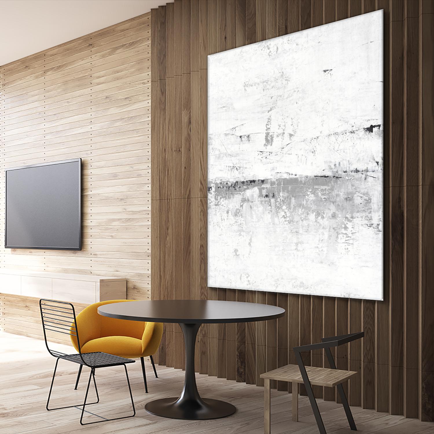 Blizzard II by PI Studio on GIANT ART - grey abstract