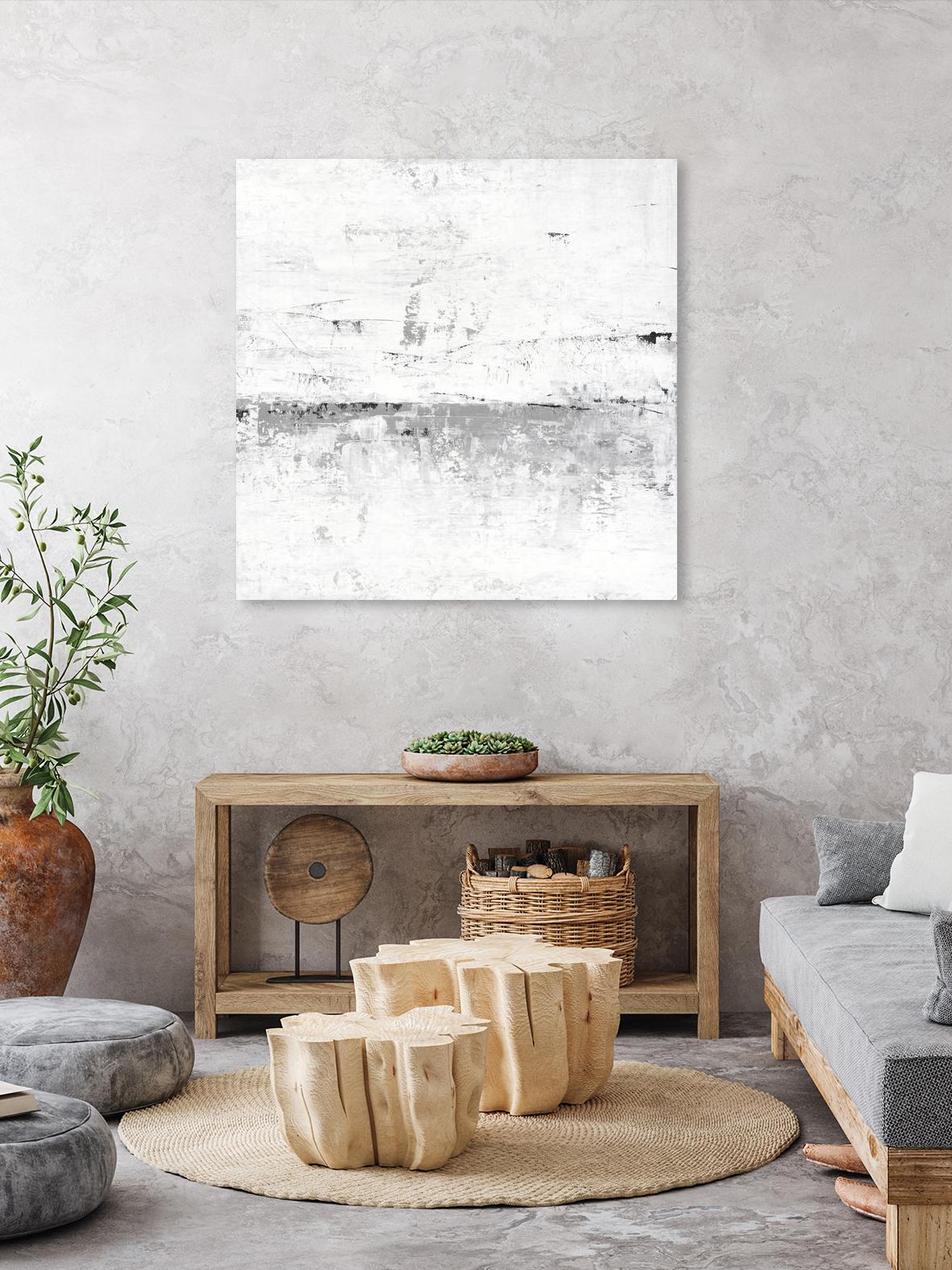 Blizzard II by PI Studio on GIANT ART - grey abstract