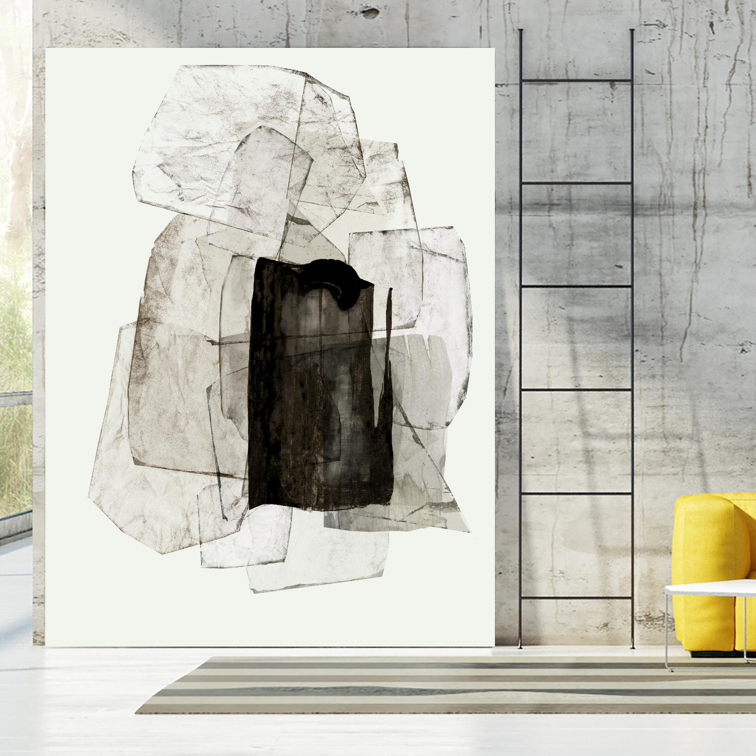 Blotting Ink II by PI  Studio on GIANT ART - black shapes shape