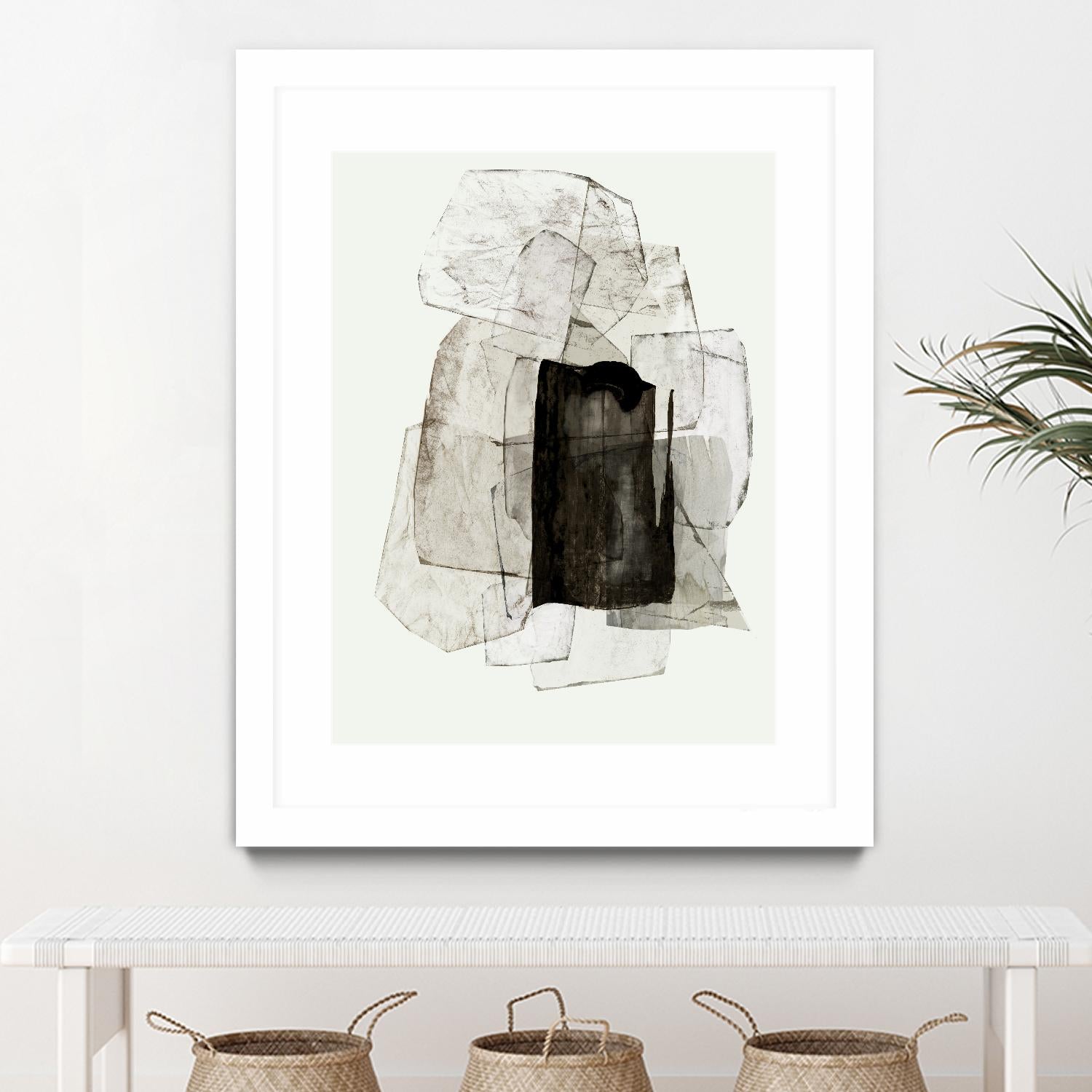 Blotting Ink II by PI  Studio on GIANT ART - black shapes shape