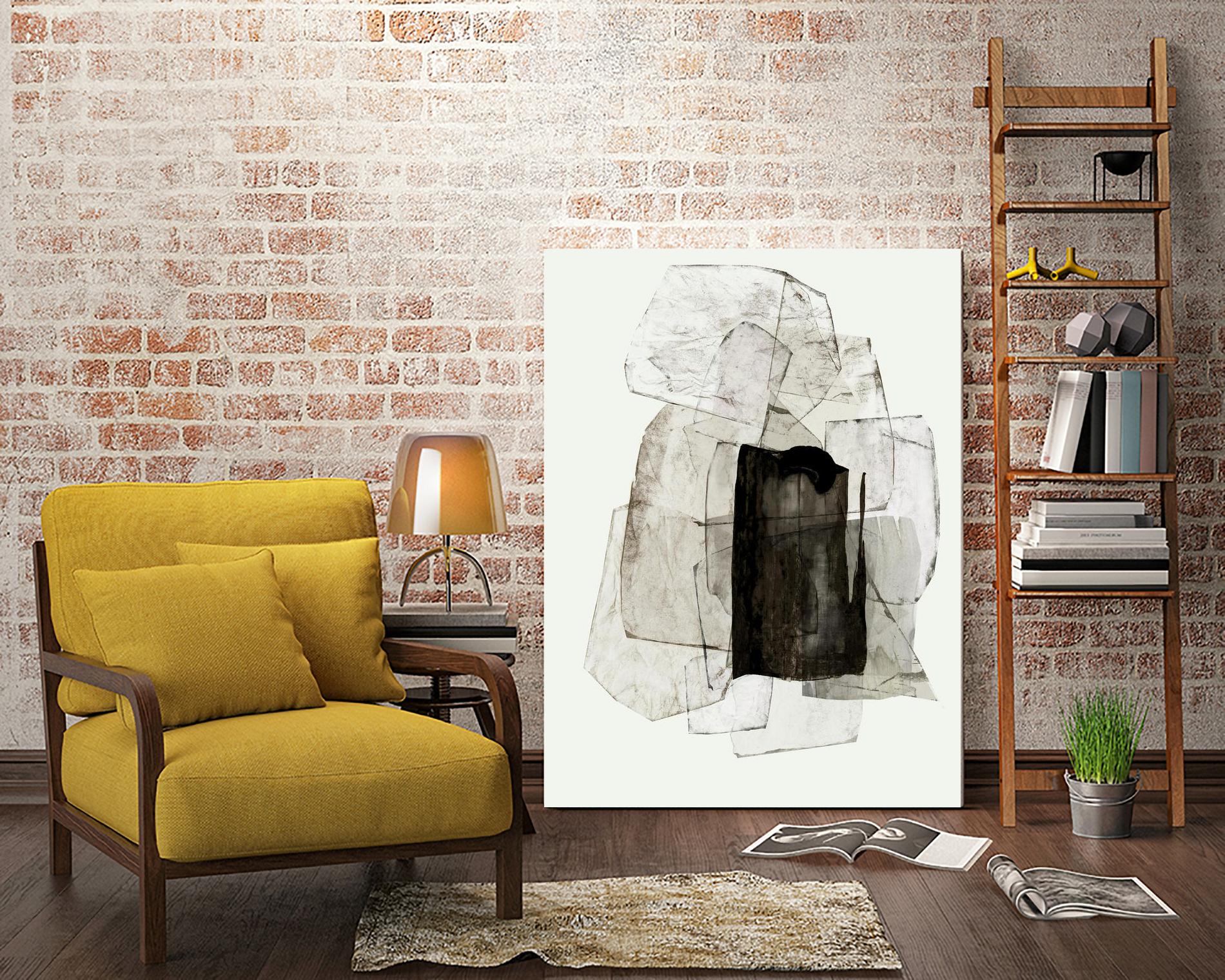 Blotting Ink II by PI  Studio on GIANT ART - black shapes shape