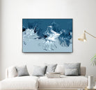 Azure Marble I by PI Studio on GIANT ART - abstract
