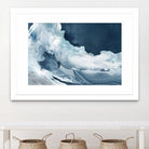 Wave of Blue Ice by PI Studio on GIANT ART - abstract