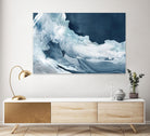Wave of Blue Ice by PI Studio on GIANT ART - abstract