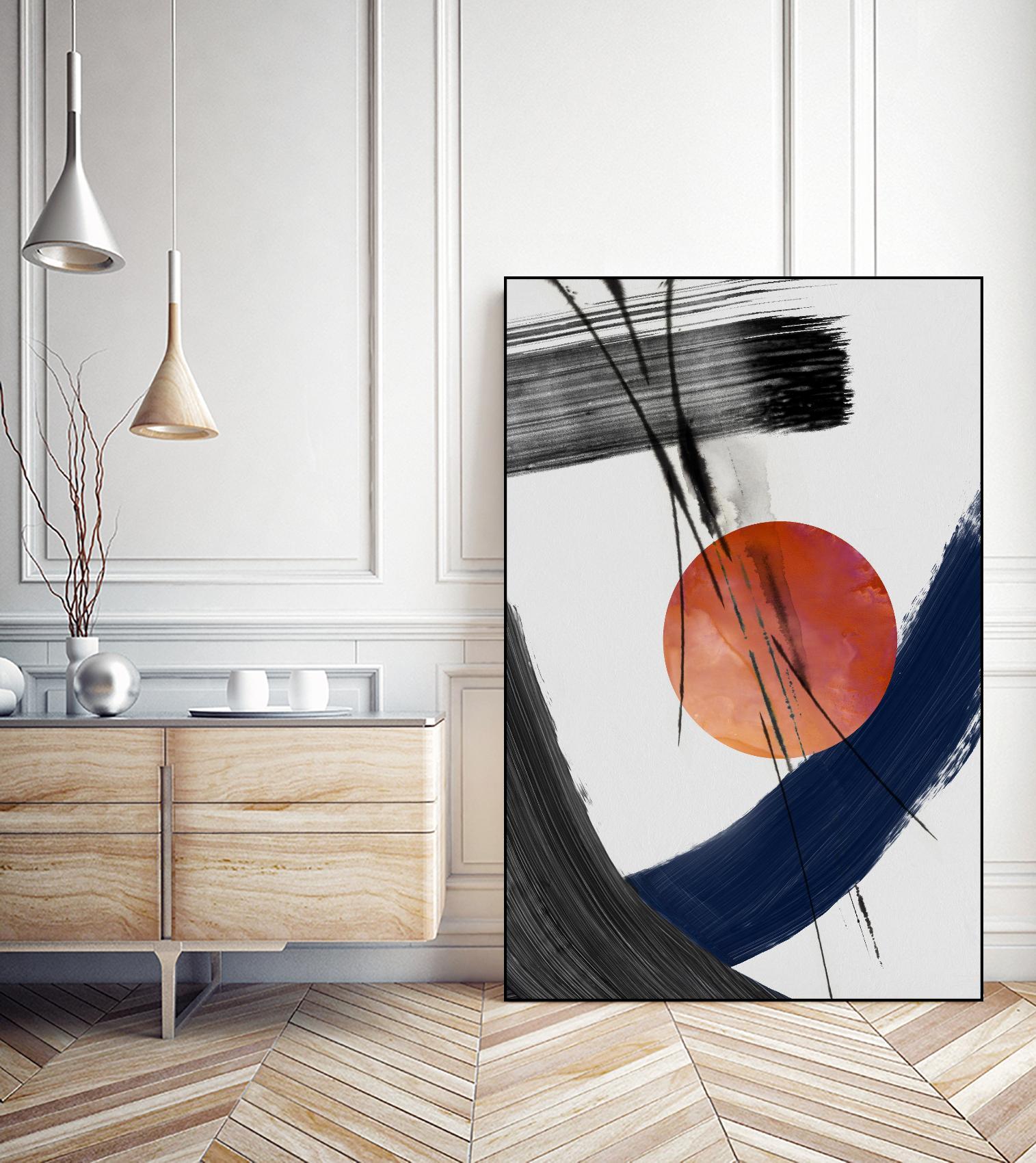 Red Sun Over Paradise I by PI Studio on GIANT ART - abstract