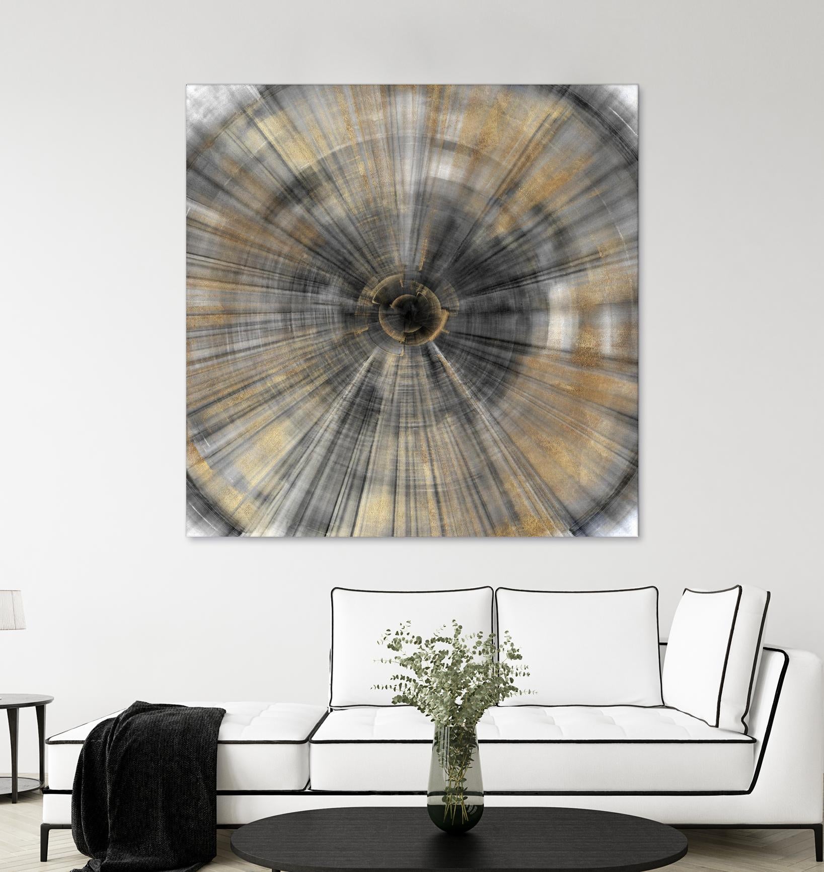 Golden Rays by PI Studio on GIANT ART - abstract