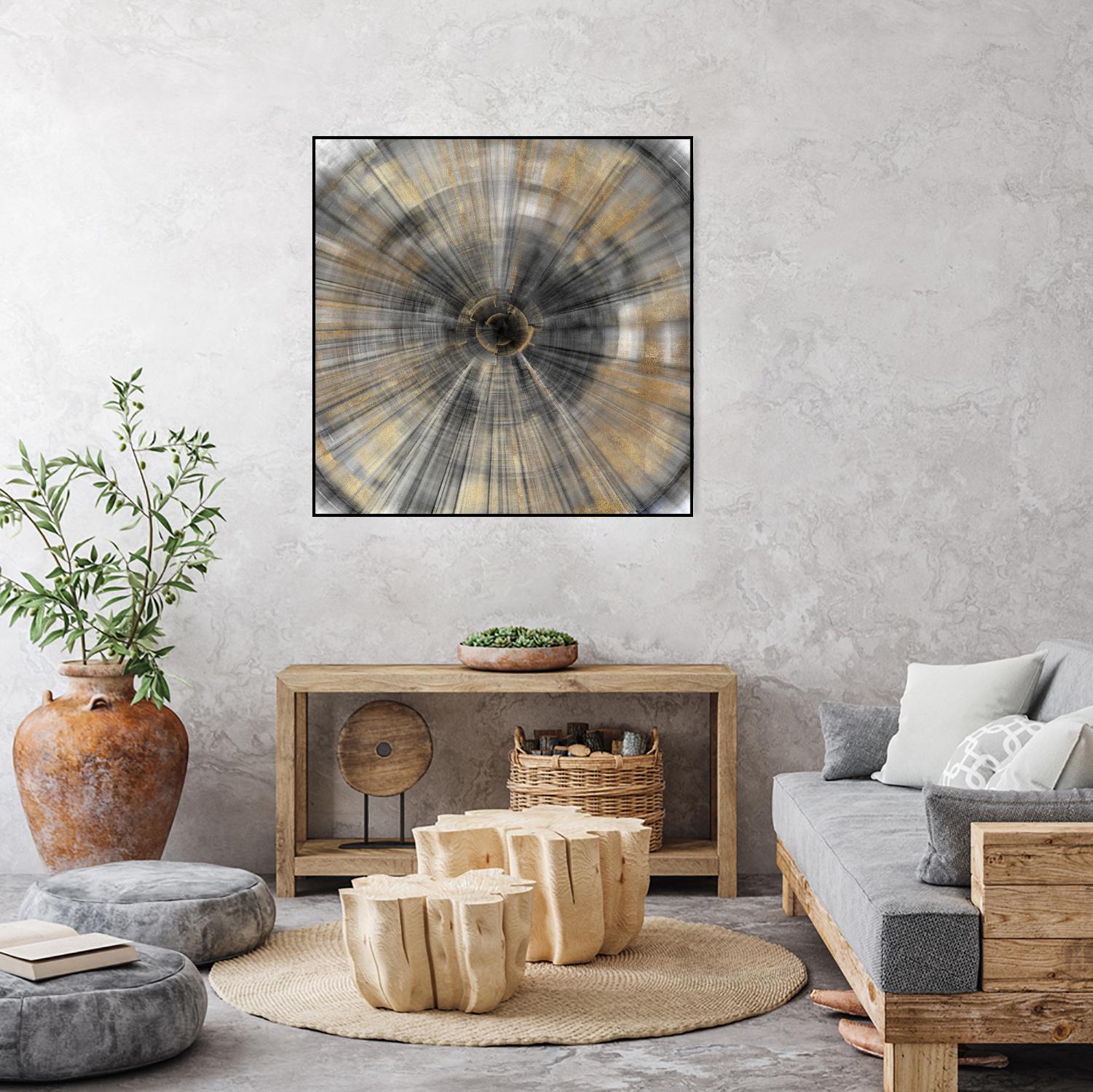 Golden Rays by PI Studio on GIANT ART - abstract