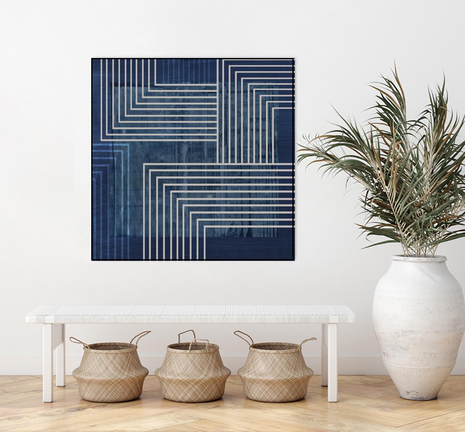 Beneath the Dark Blue Waves II by PI Studio on GIANT ART - abstract