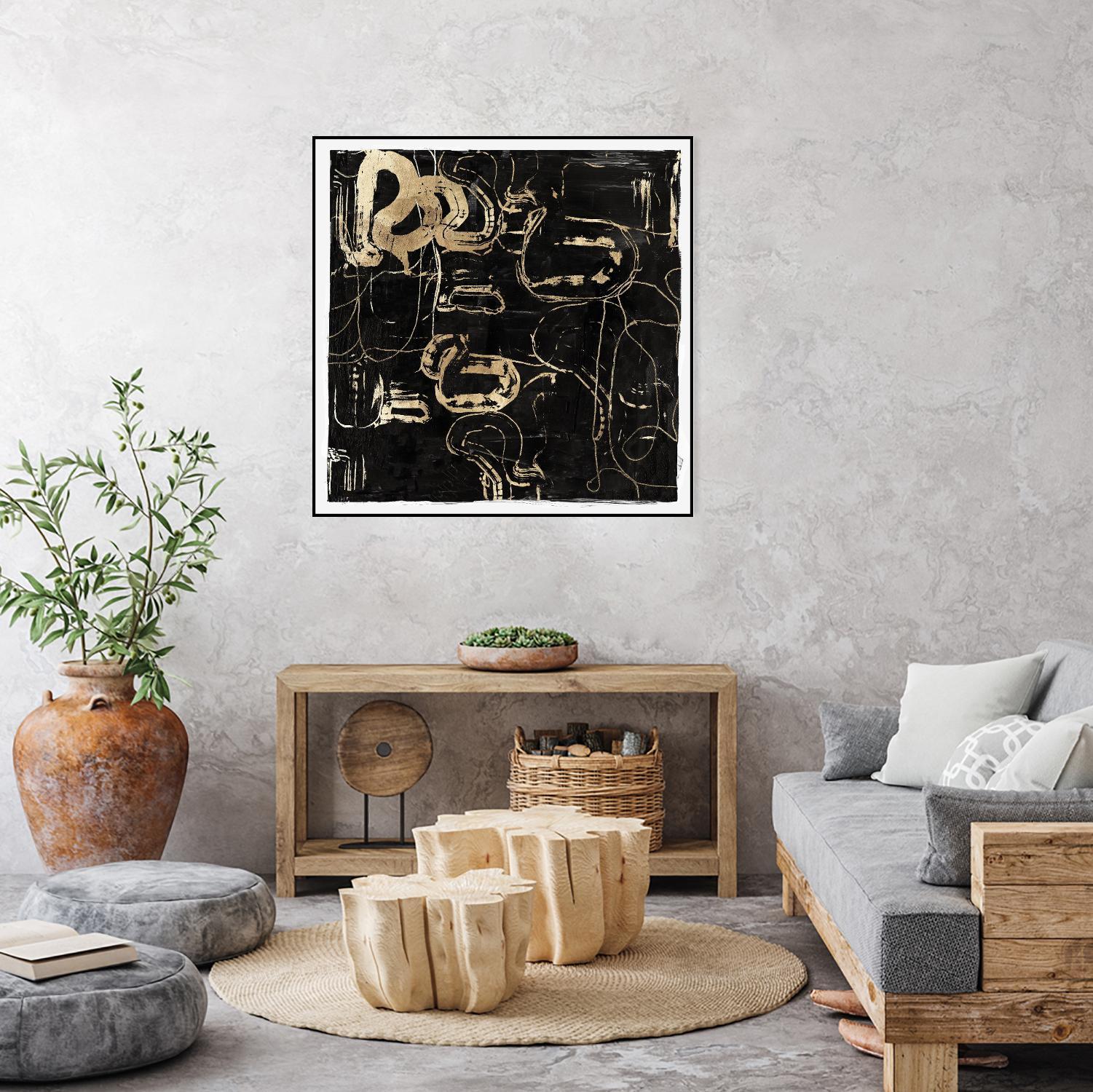 Golden Silence II by PI Studio on GIANT ART - abstract
