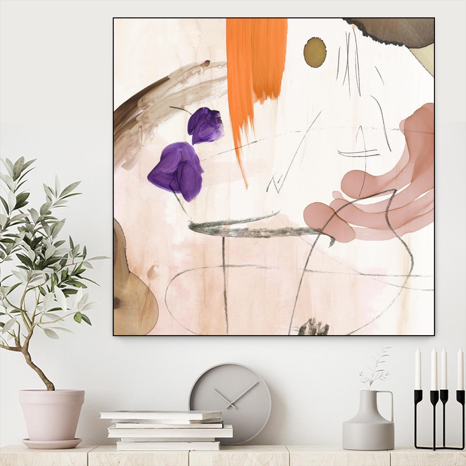 Velvet At Dusk I by PI Studio on GIANT ART - abstract