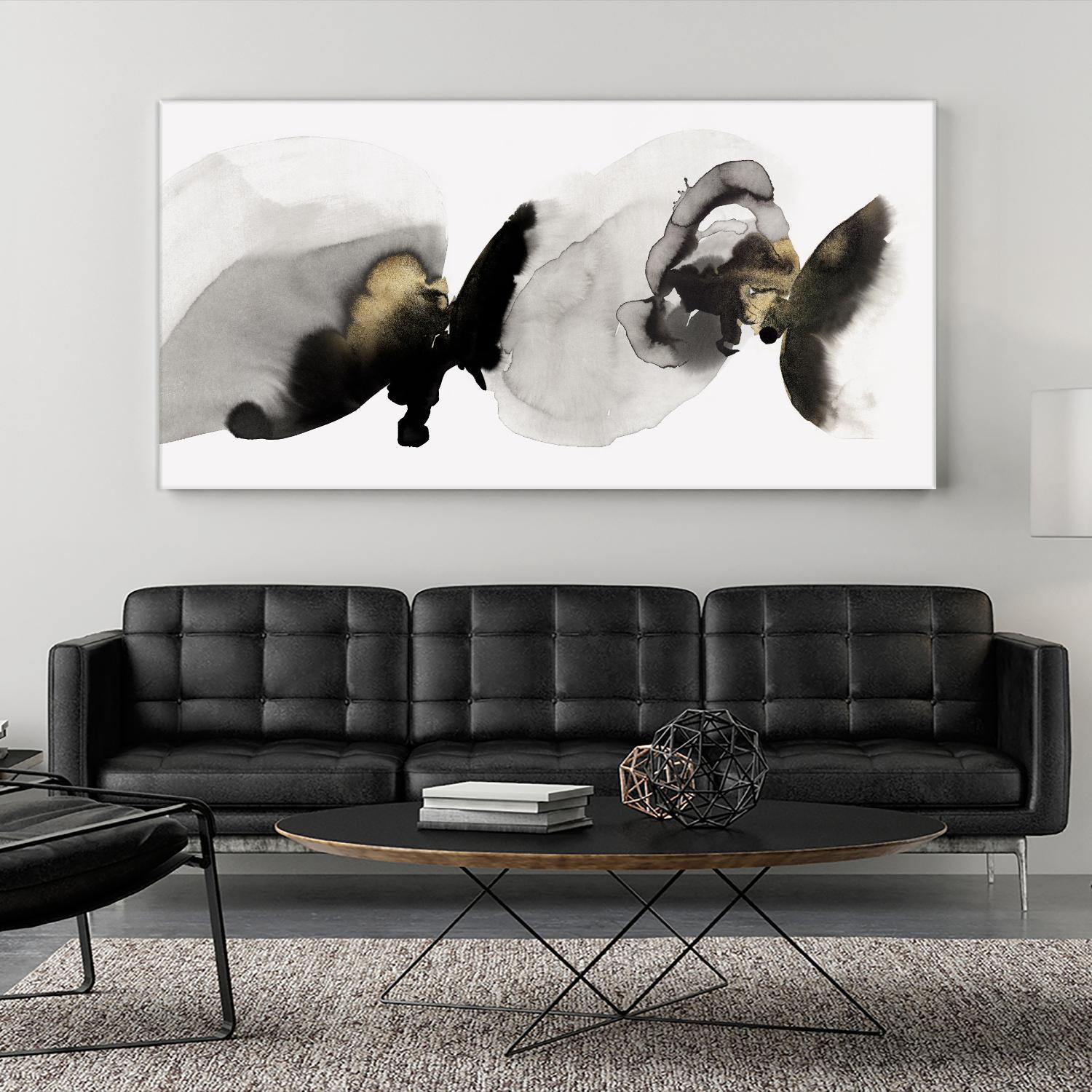 Flowing Rythm I by PI Studio on GIANT ART - gold abstract abstract
