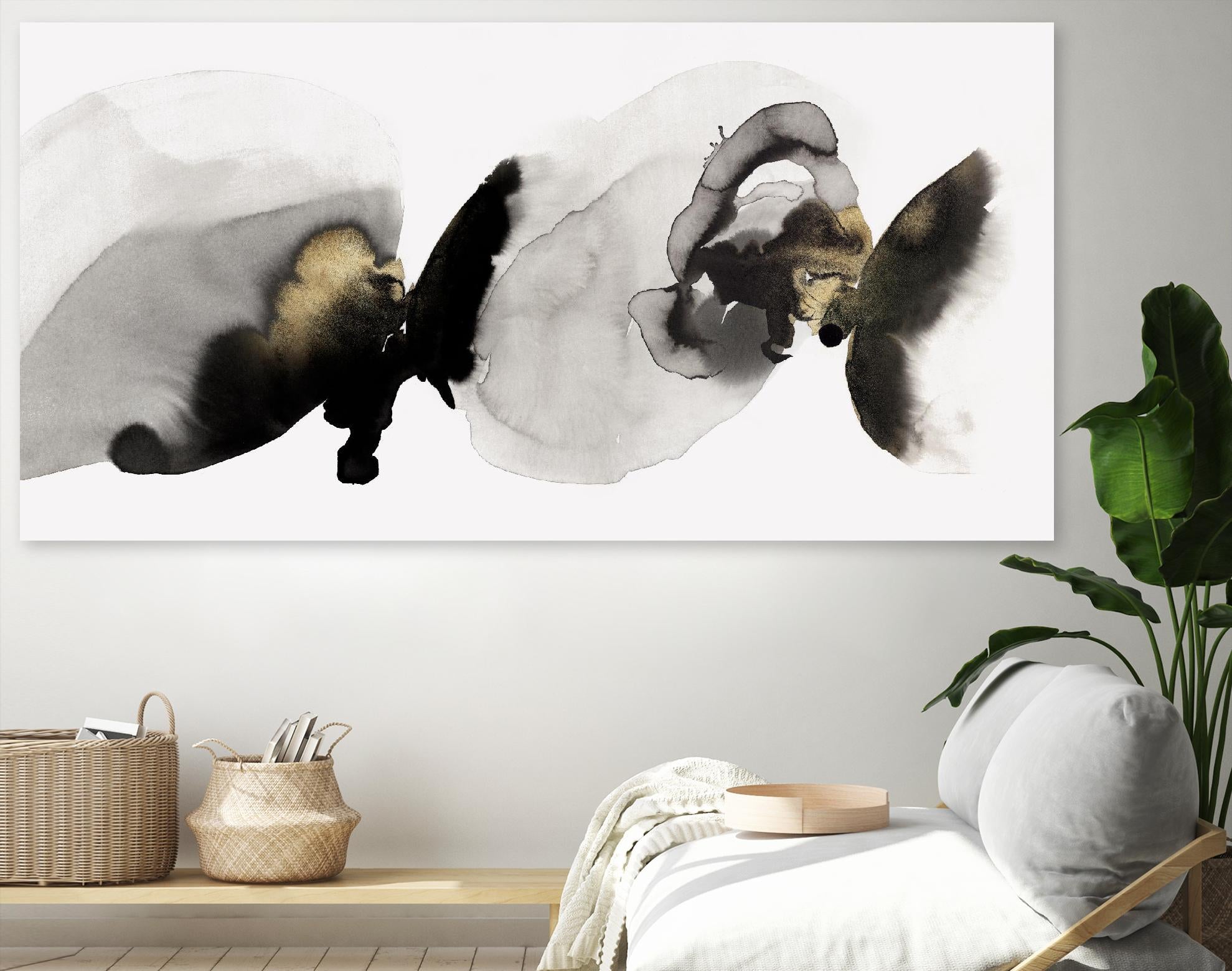 Flowing Rythm I by PI Studio on GIANT ART - gold abstract abstract