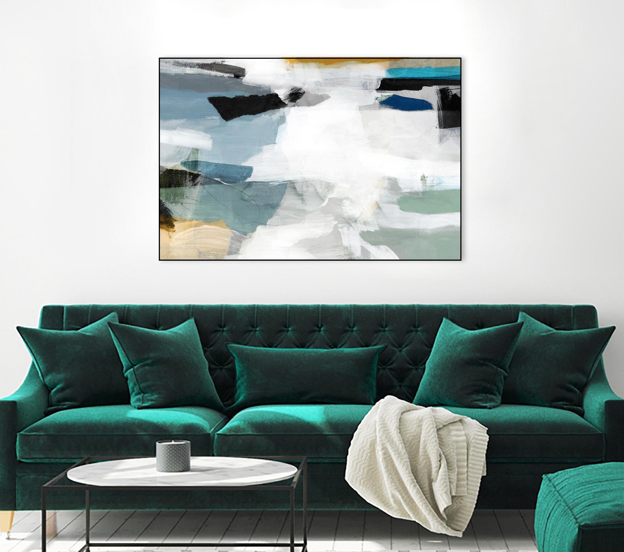 Brush Formation II by PI Studio on GIANT ART - green abstract abstract