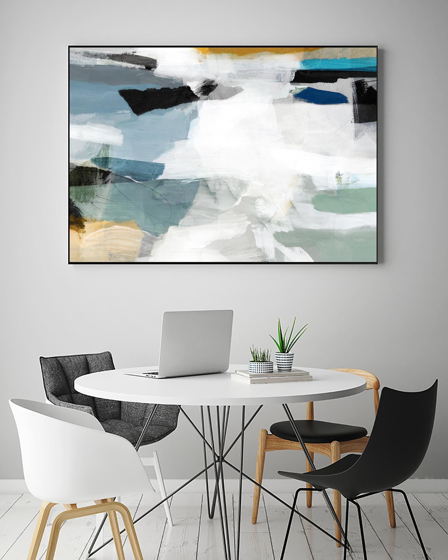 Brush Formation II by PI Studio on GIANT ART - green abstract abstract