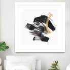 Golden Brushstroke II by PI Studio on GIANT ART - gold abstract abstract
