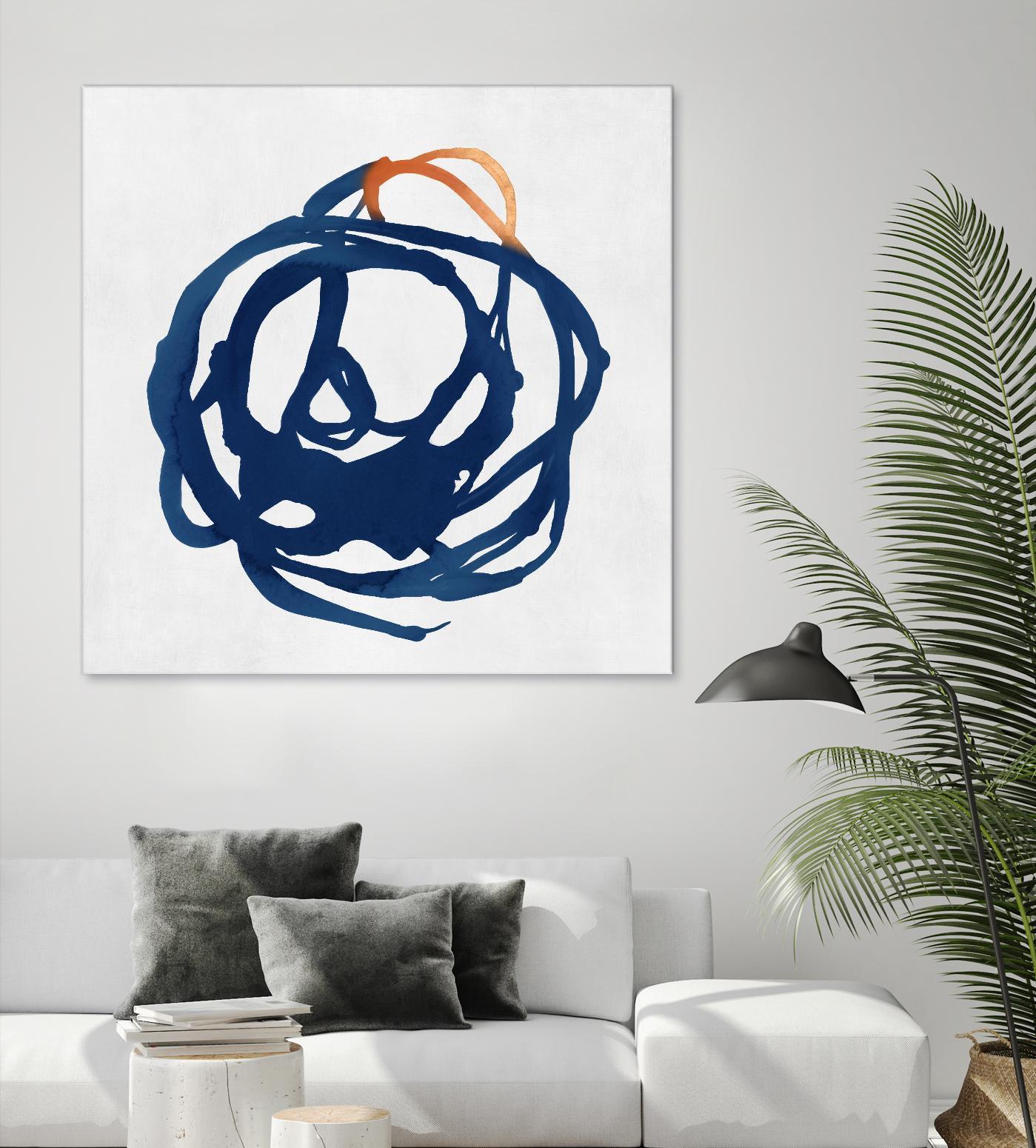 Luminous Orange I by PI Studio on GIANT ART - orange abstract abstract