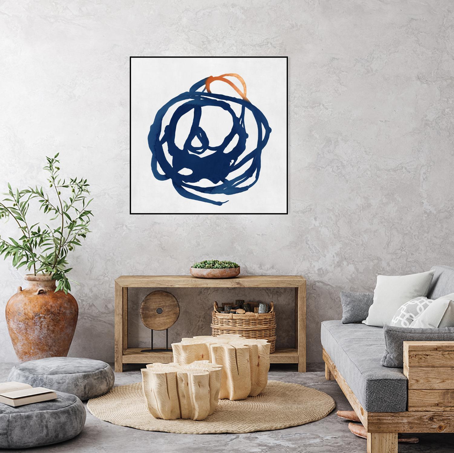 Luminous Orange I by PI Studio on GIANT ART - orange abstract abstract