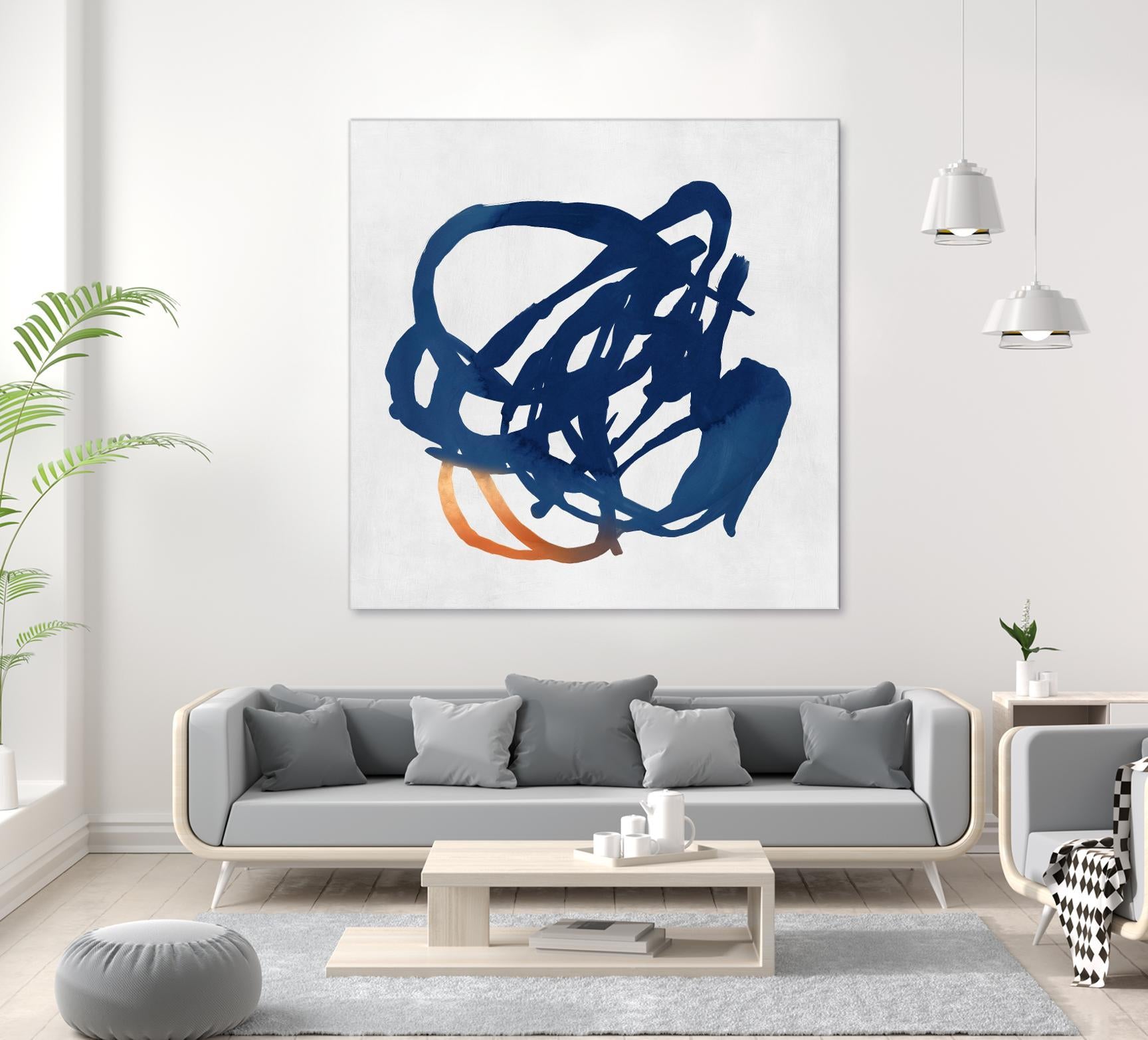 Luminous Orange II by PI Studio on GIANT ART - orange abstract abstract